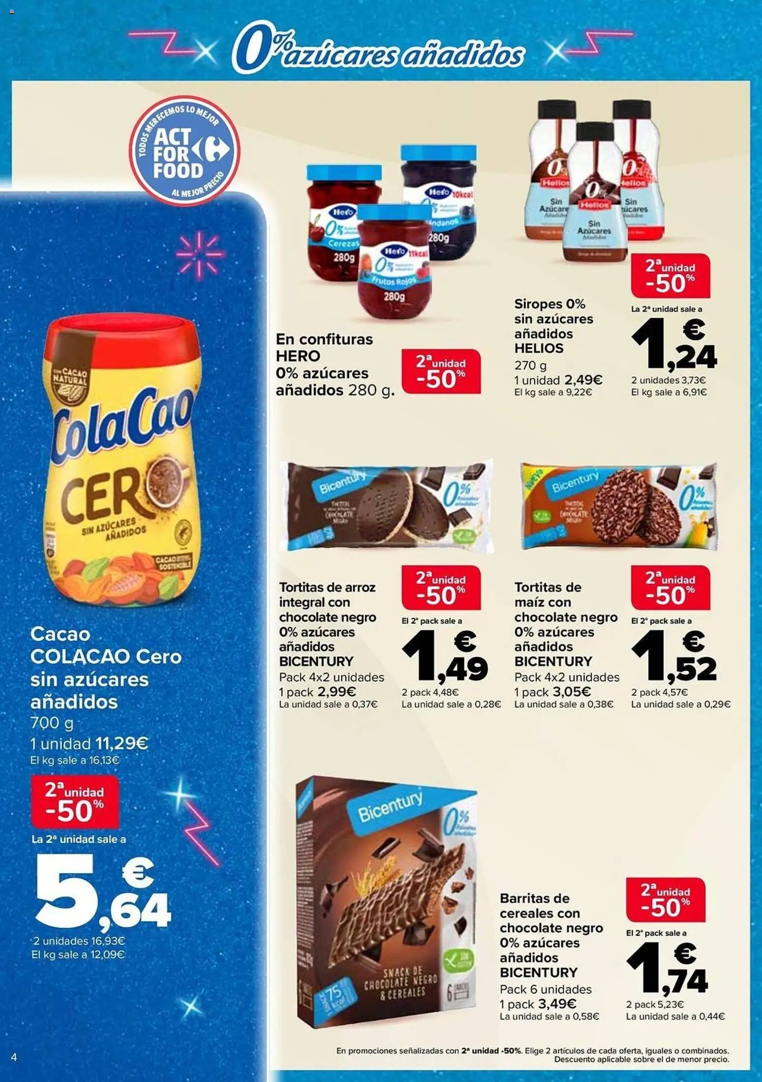 Carrefour AZUCARES AÑADIDOS
