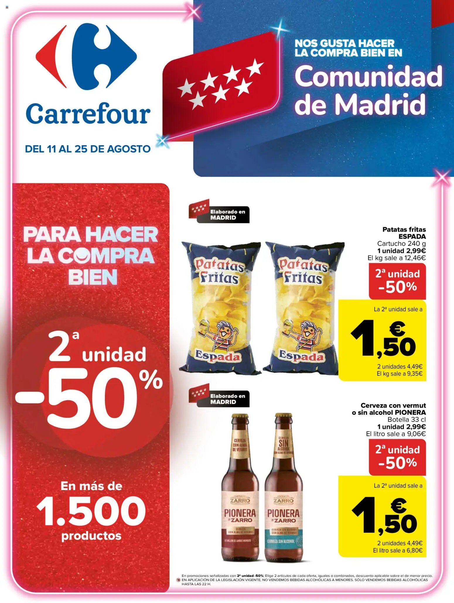 Carrefour folleto Gusta