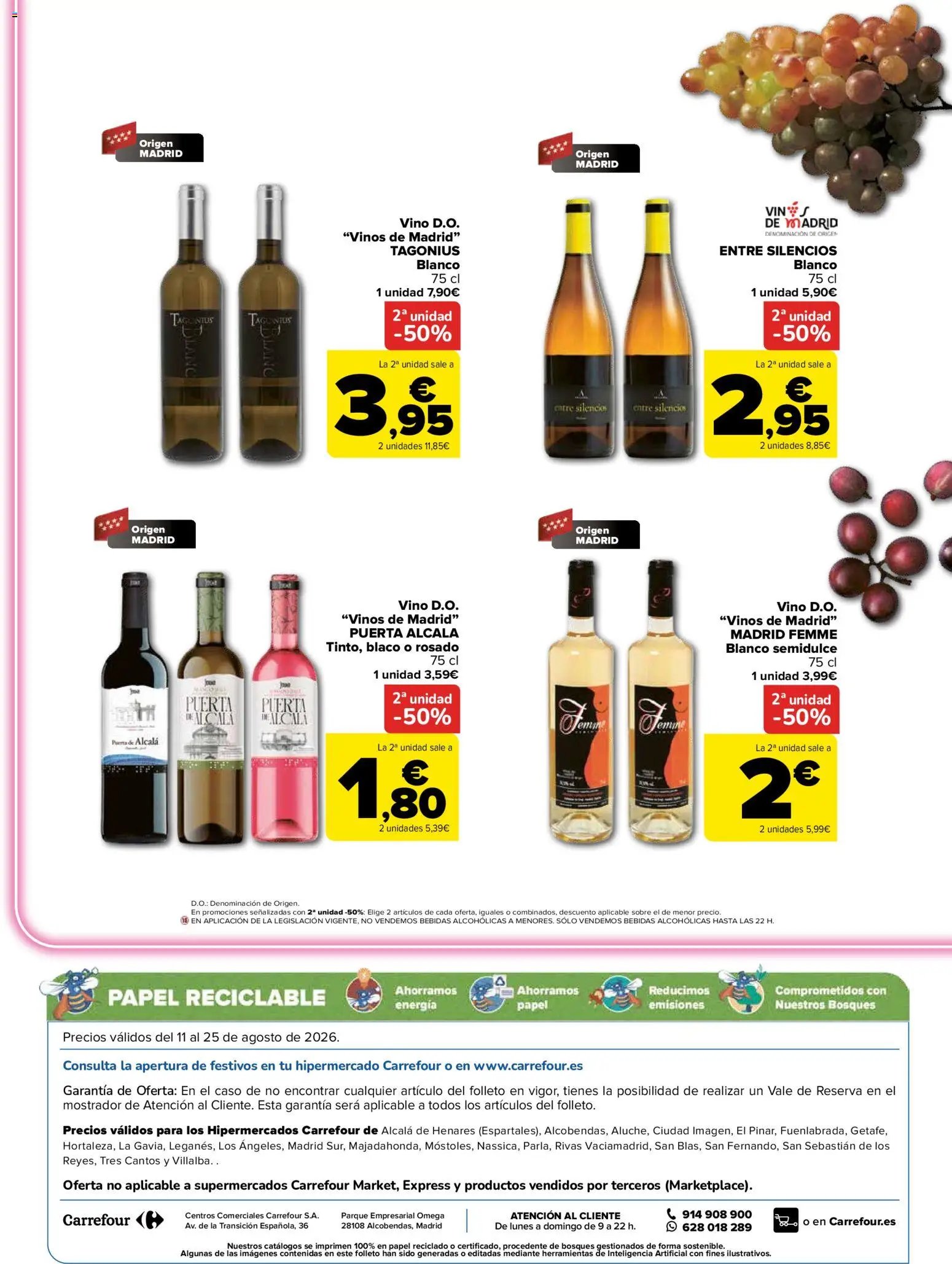 Carrefour folleto Gusta