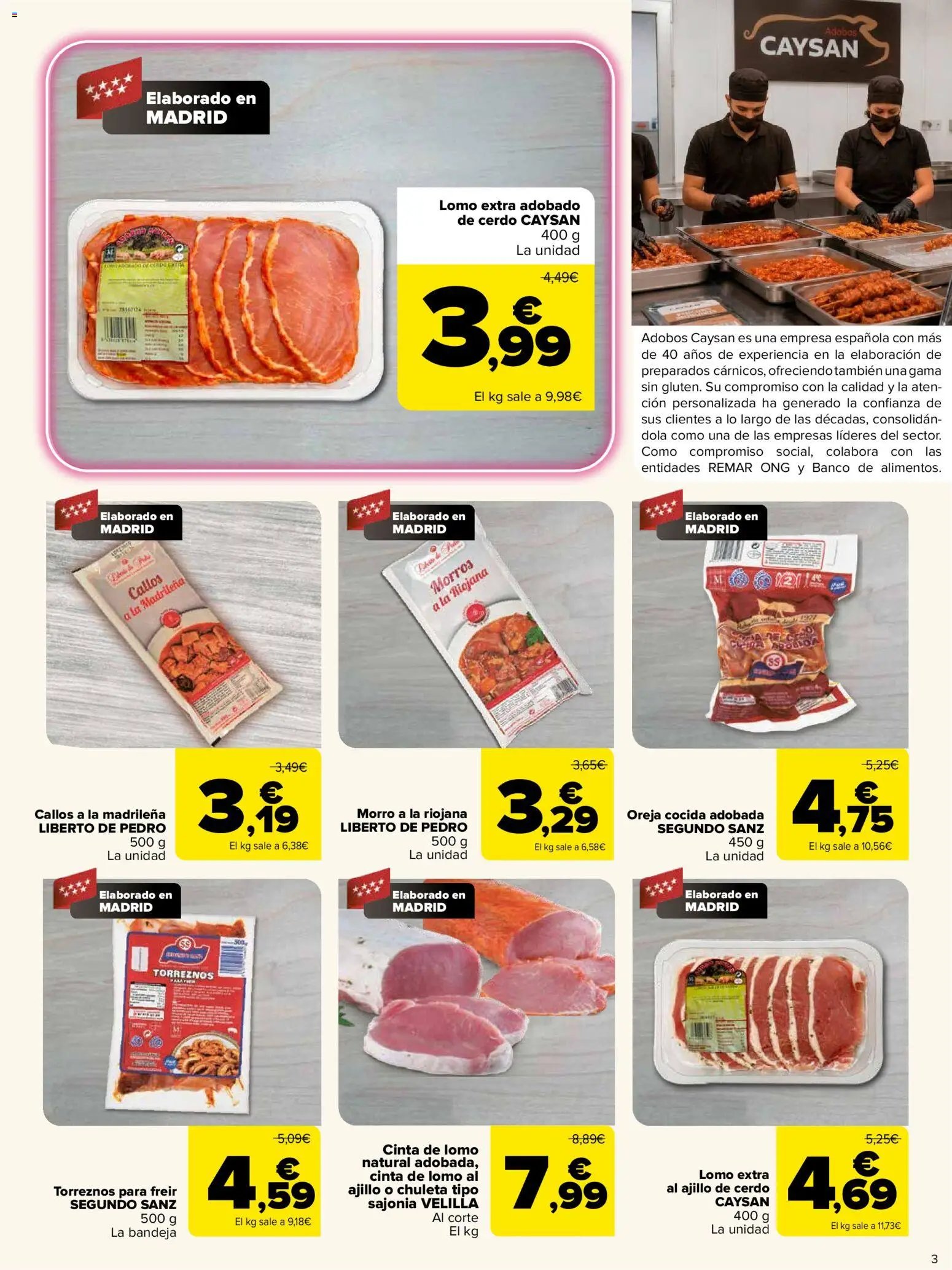 Carrefour folleto Gusta