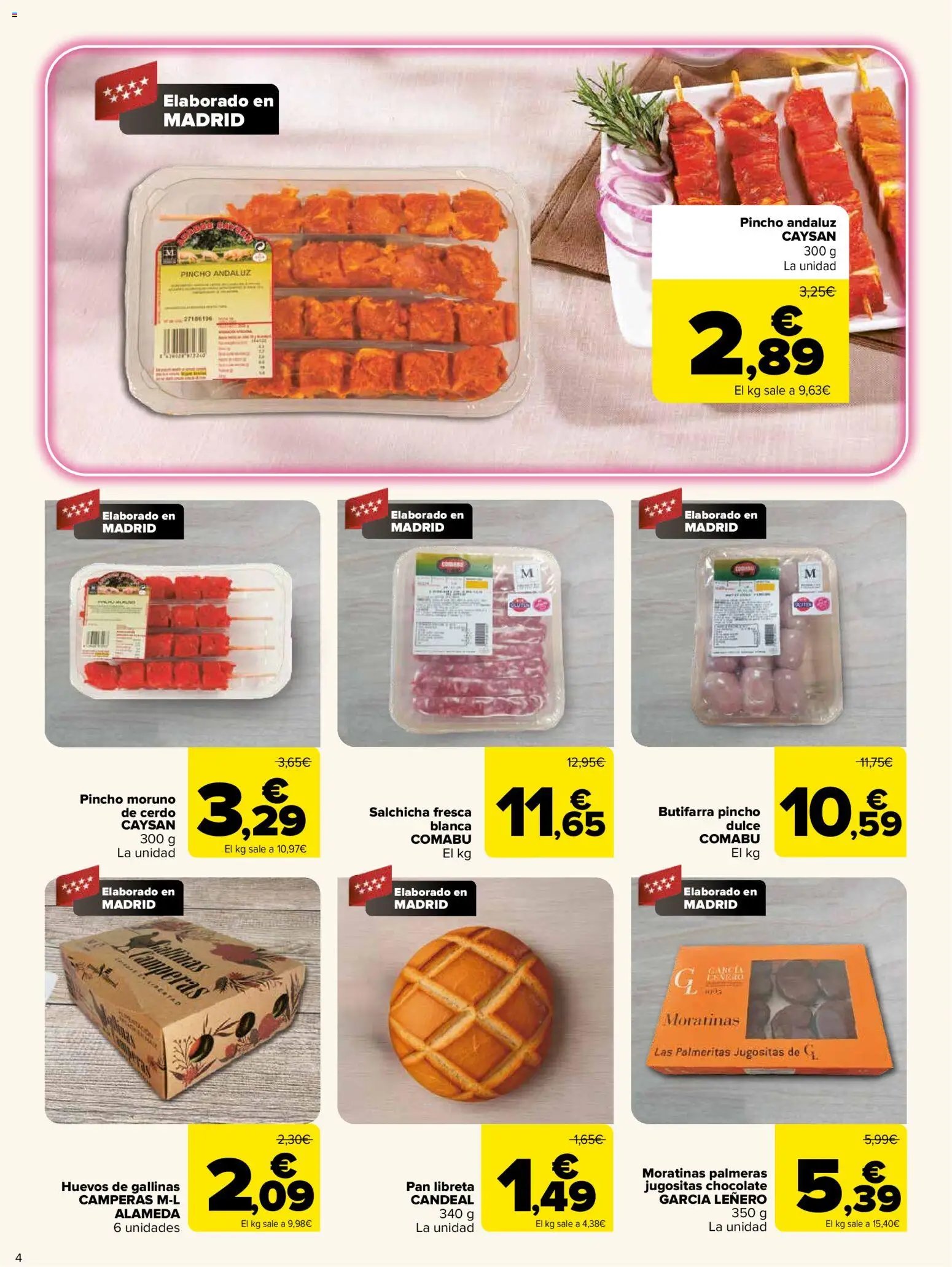 Carrefour folleto Gusta