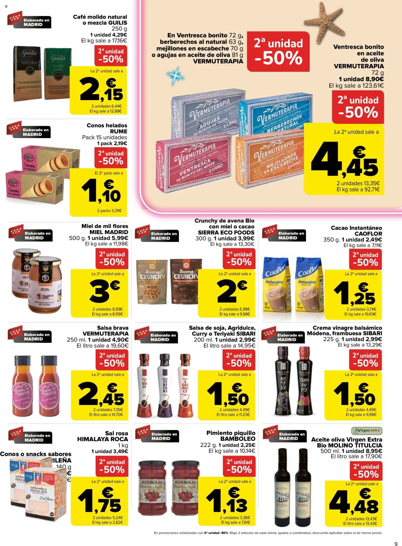 Carrefour folleto Gusta