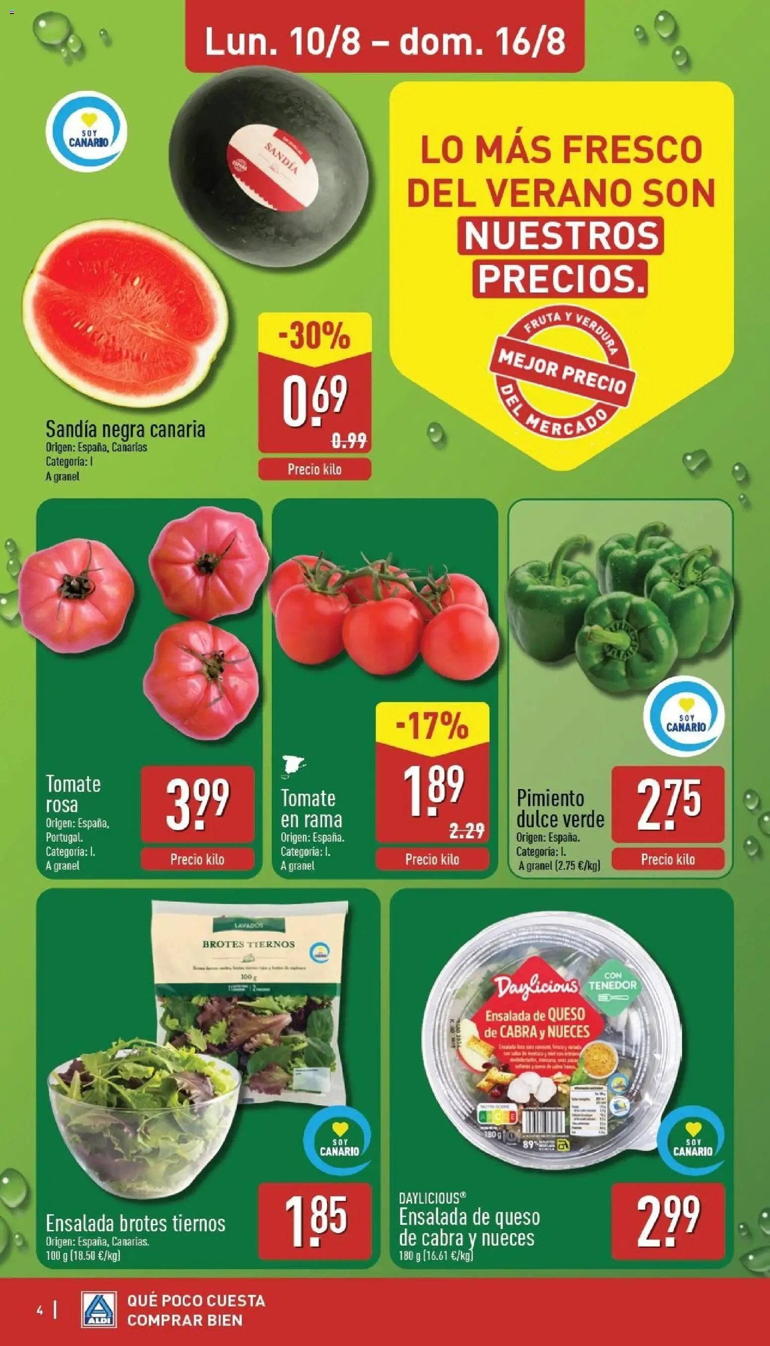 Aldi folleto Canarias