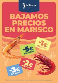 La Sirena Bajamos los precios en marisco