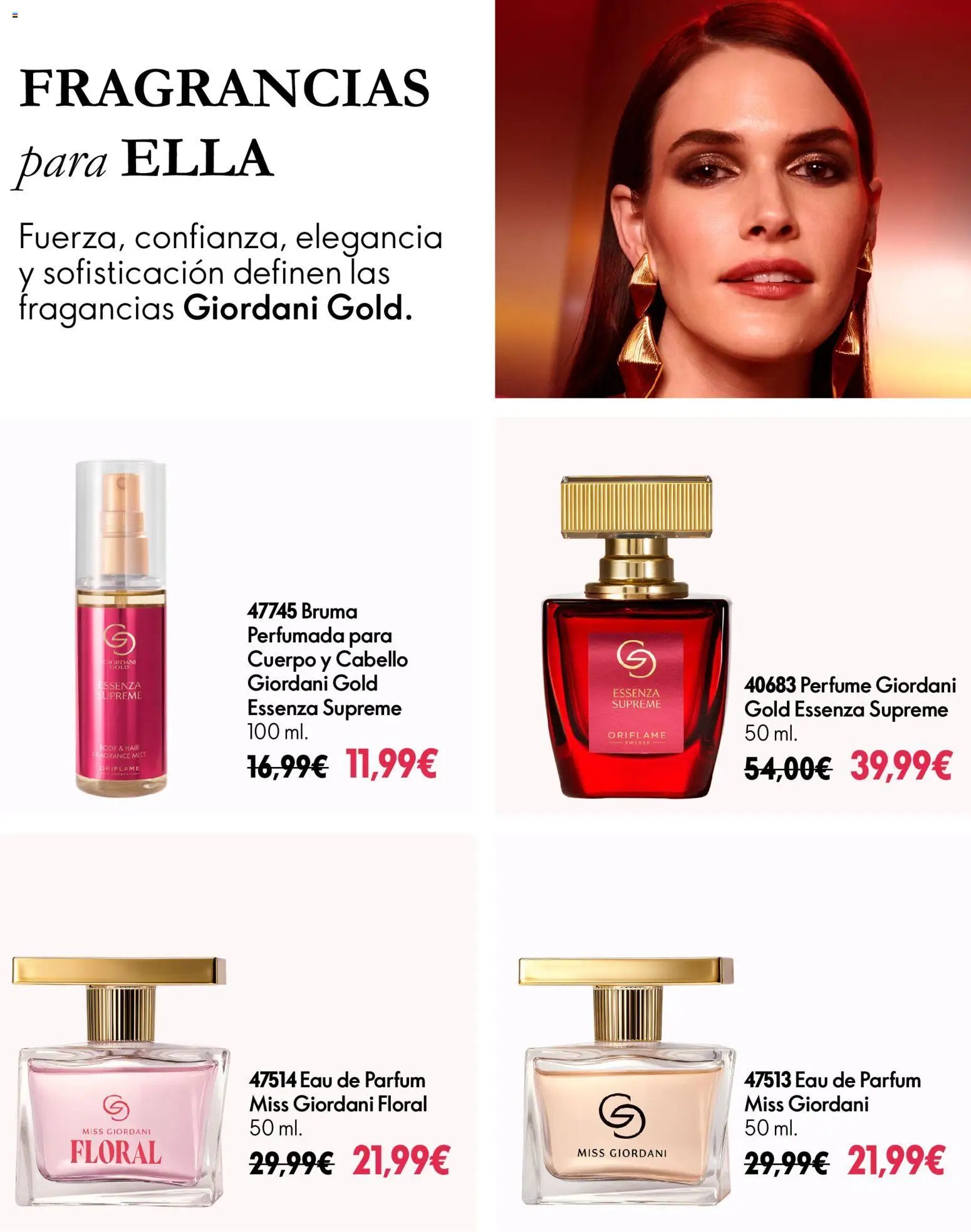 Oriflame Oferta Semanal Giordani Gold