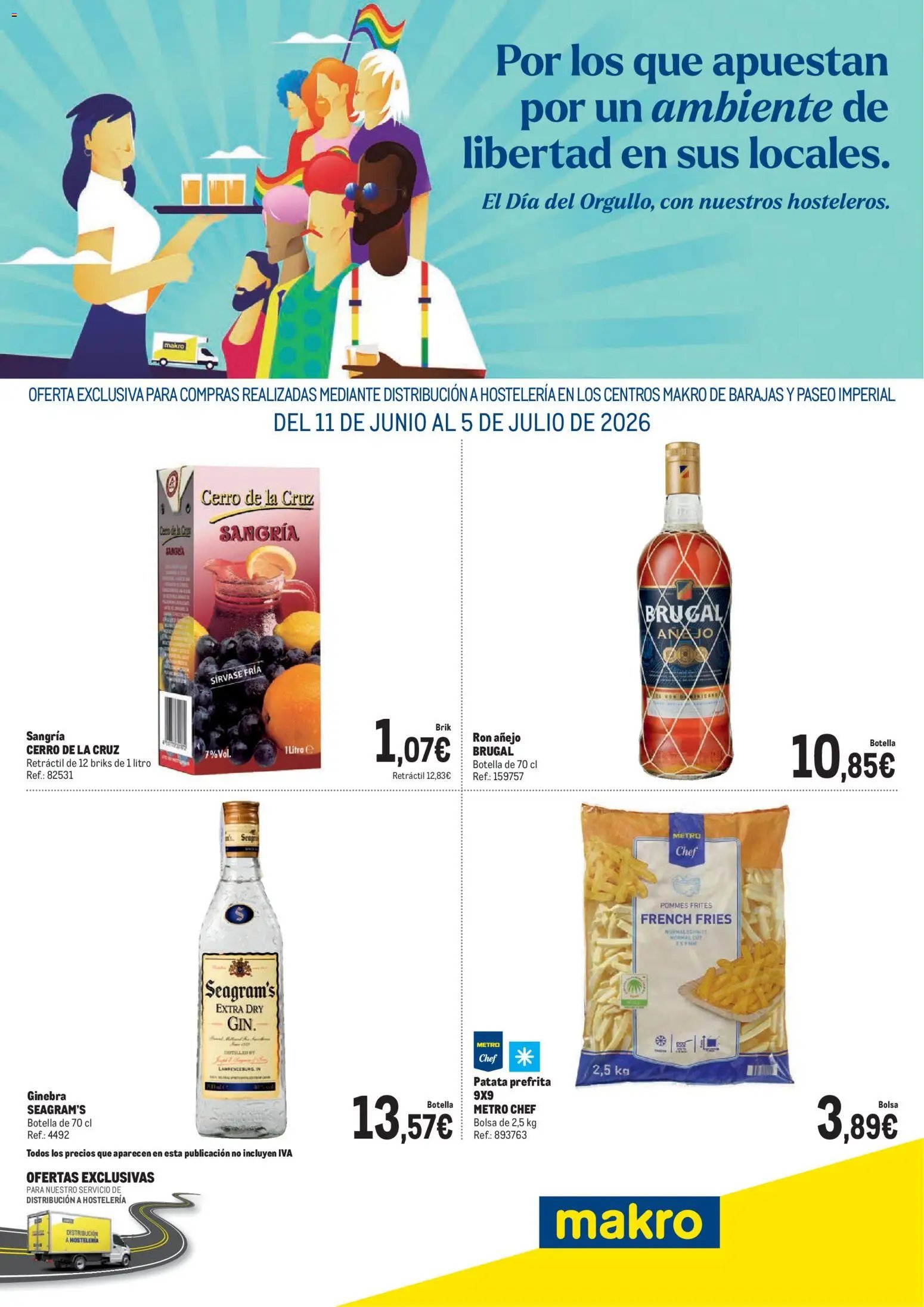 Makro Día del Orgullo Barajas y Pº Imperial