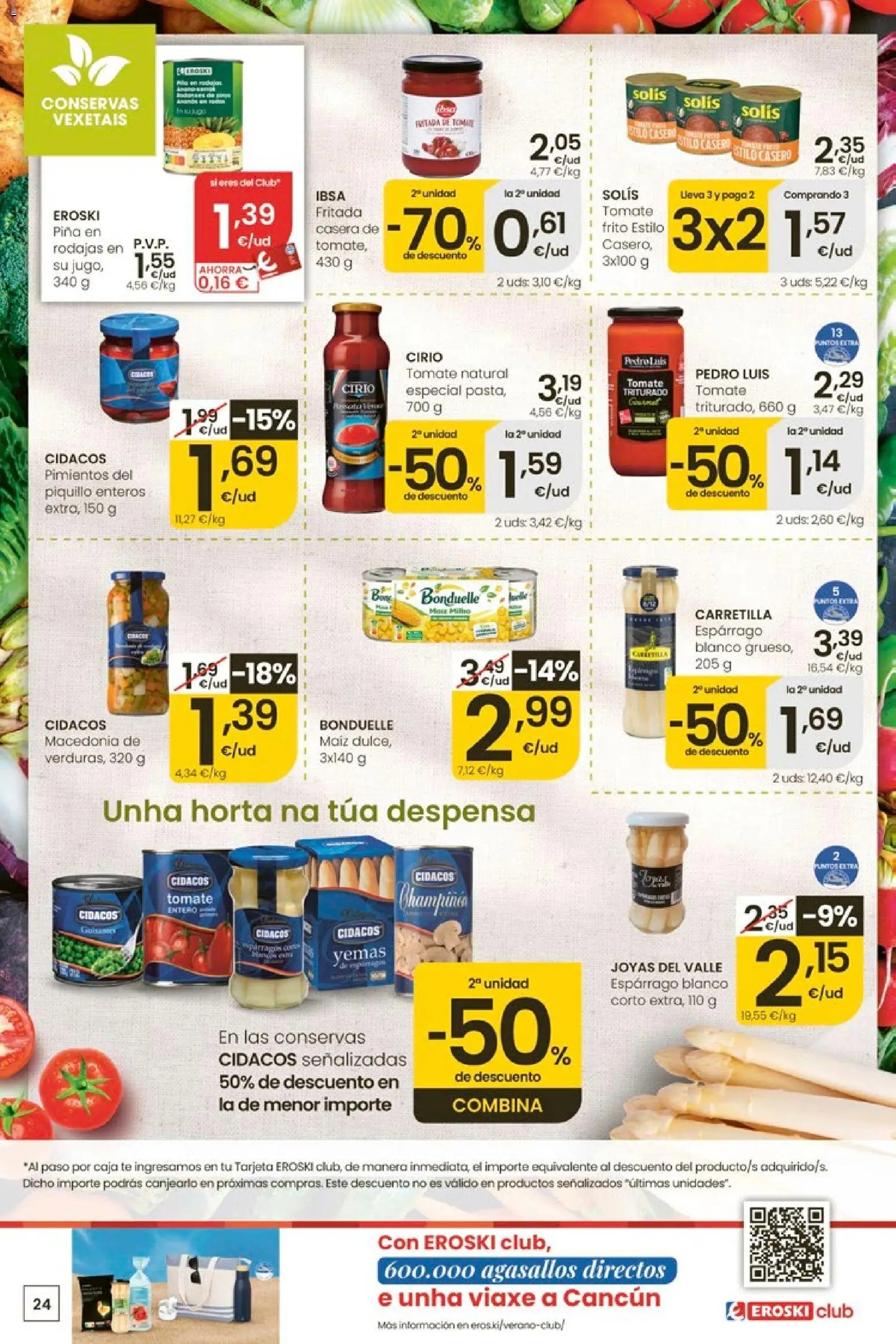 Eroski Ofertóns de verán