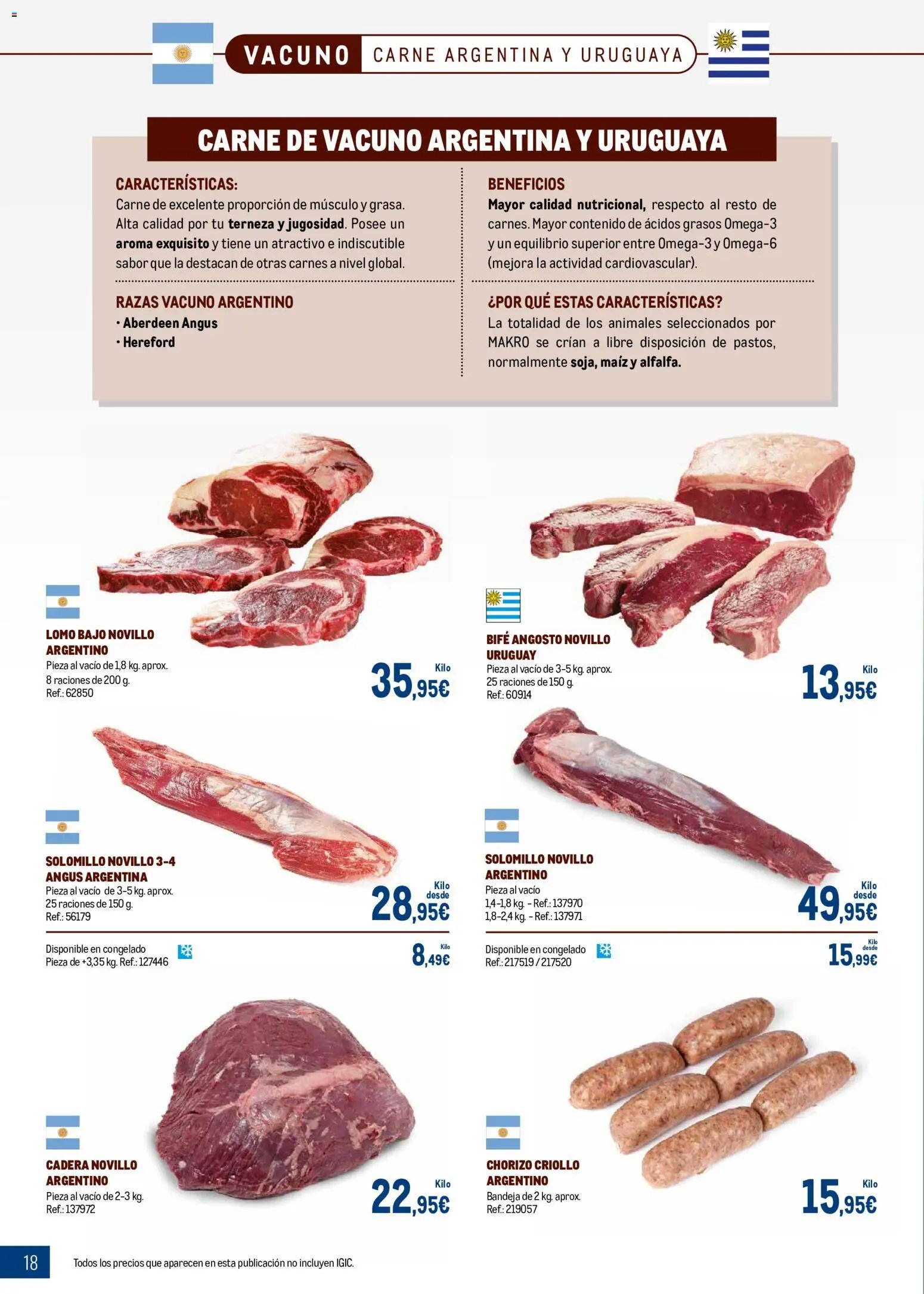 Makro Expertos en carnes Canarias