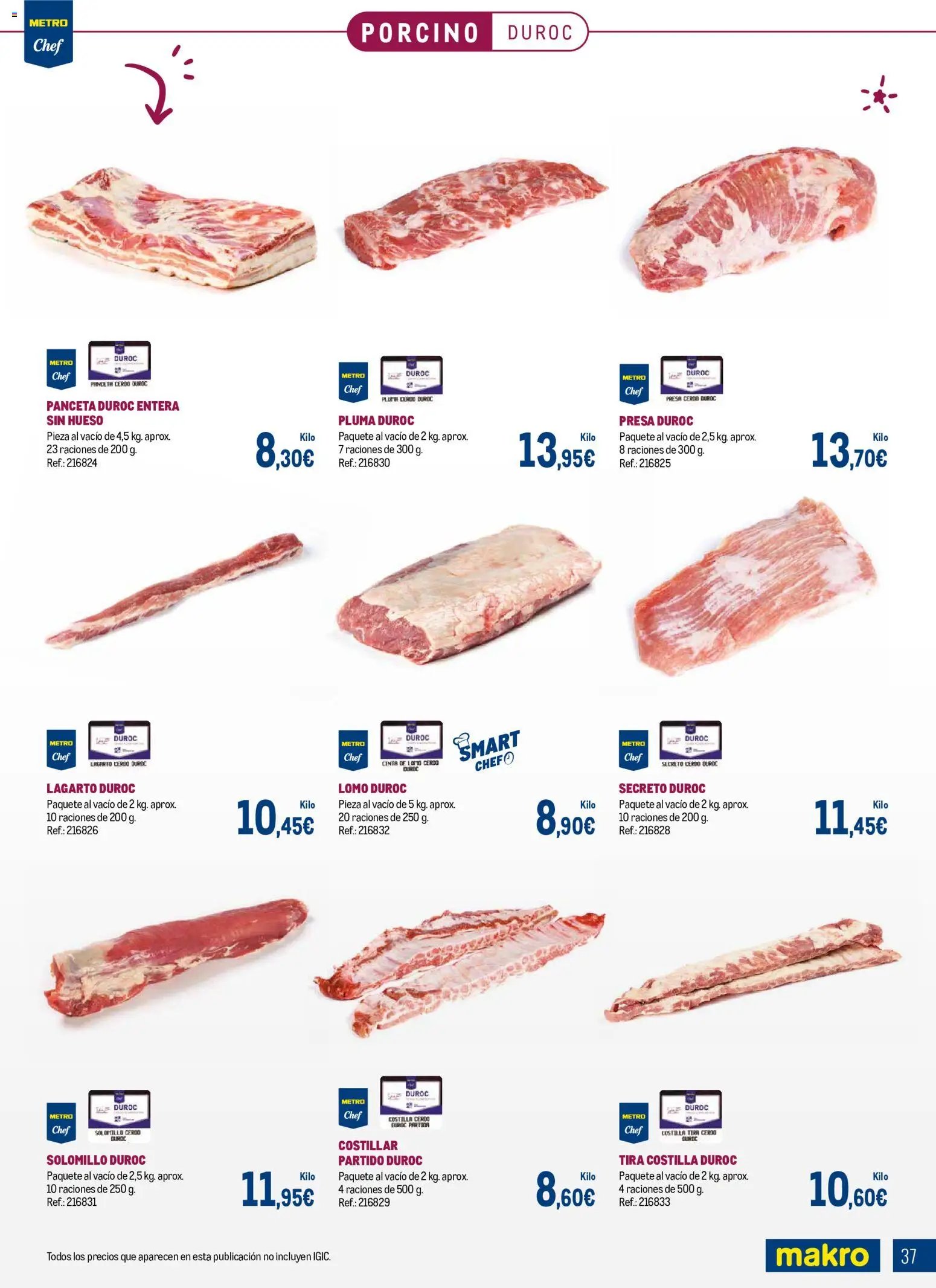 Makro Expertos en carnes Canarias