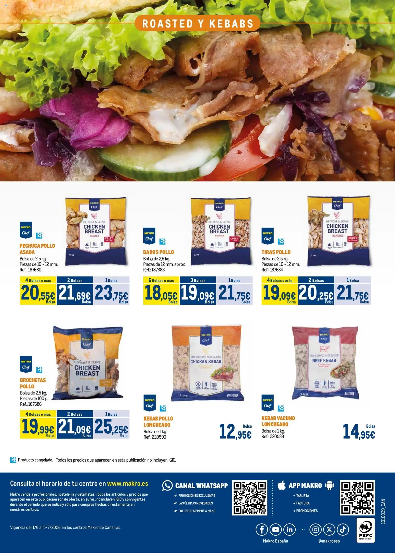 Makro Expertos en carnes Canarias