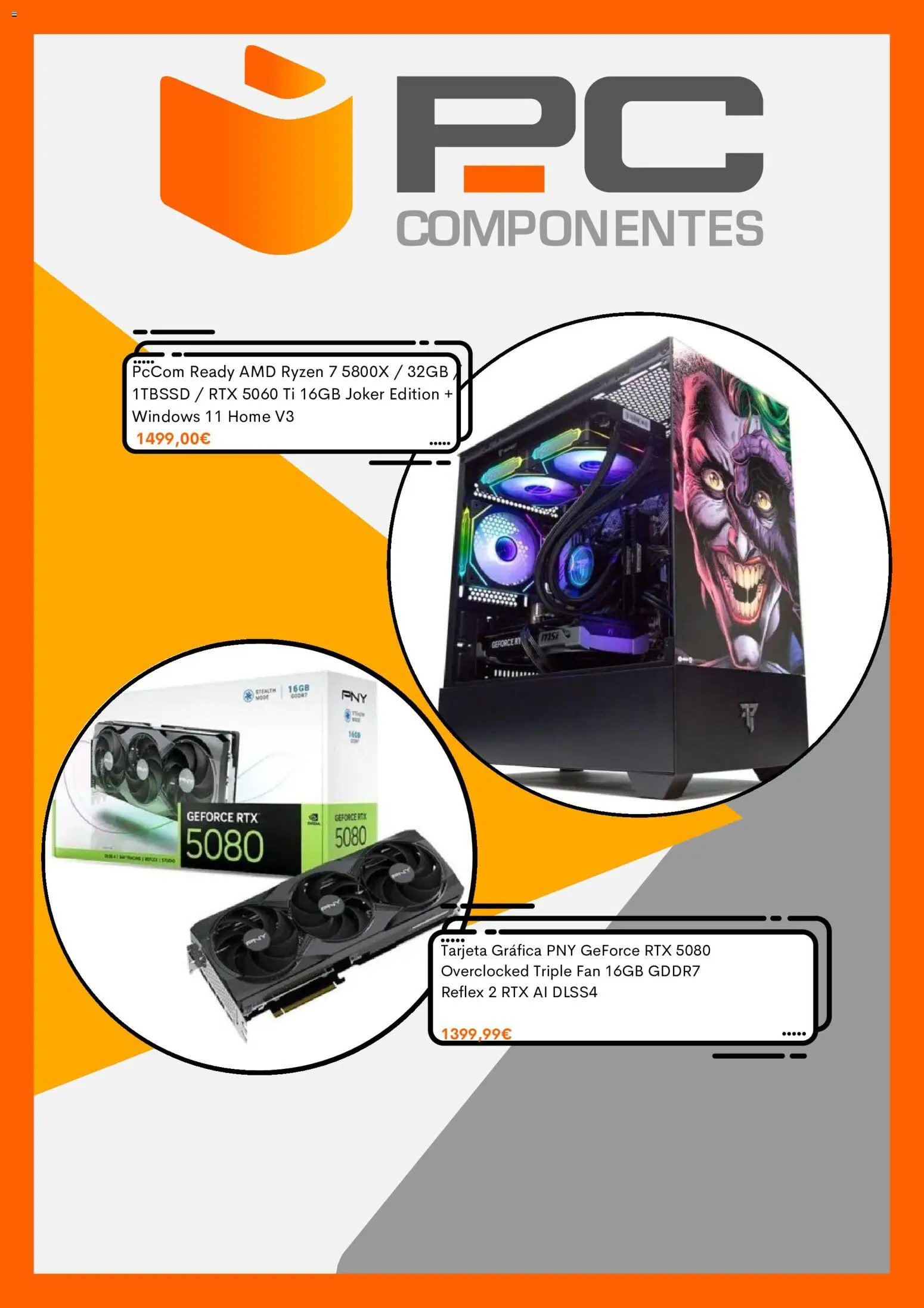 PC Componentes folleto