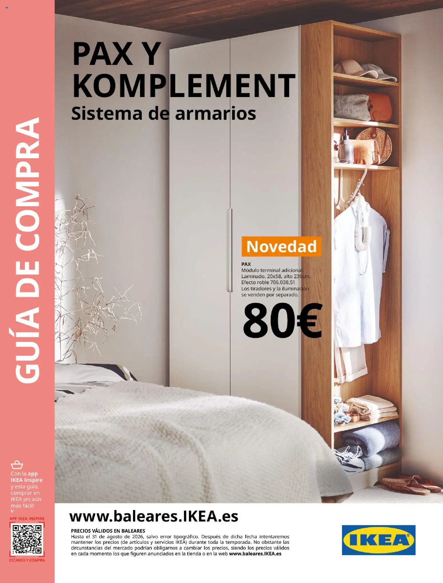 Catálogo IKEA Pax y Komplement