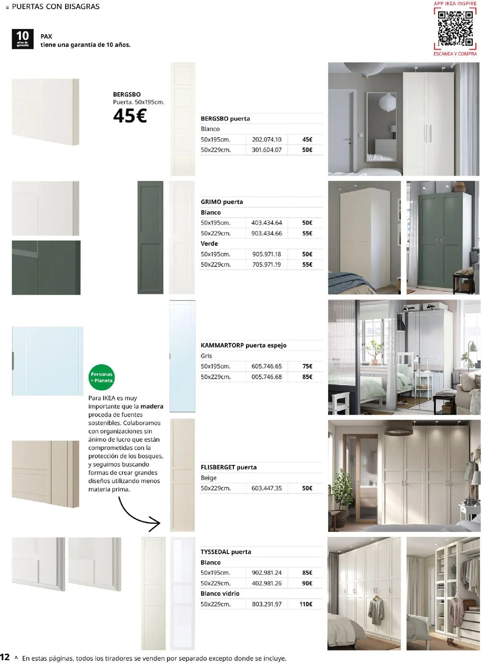 Catálogo IKEA Pax y Komplement