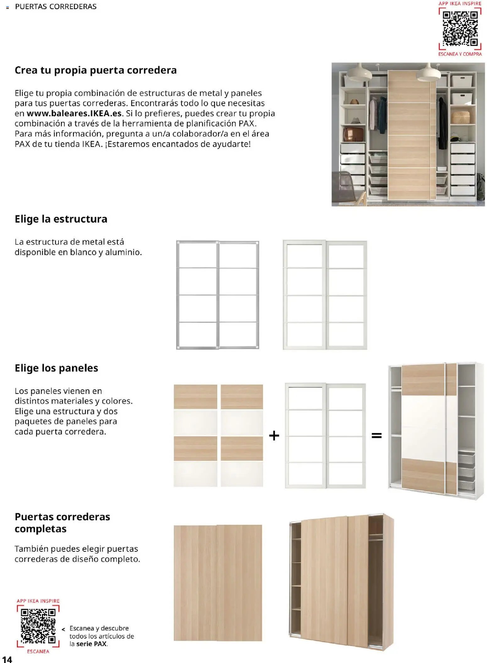 Catálogo IKEA Pax y Komplement