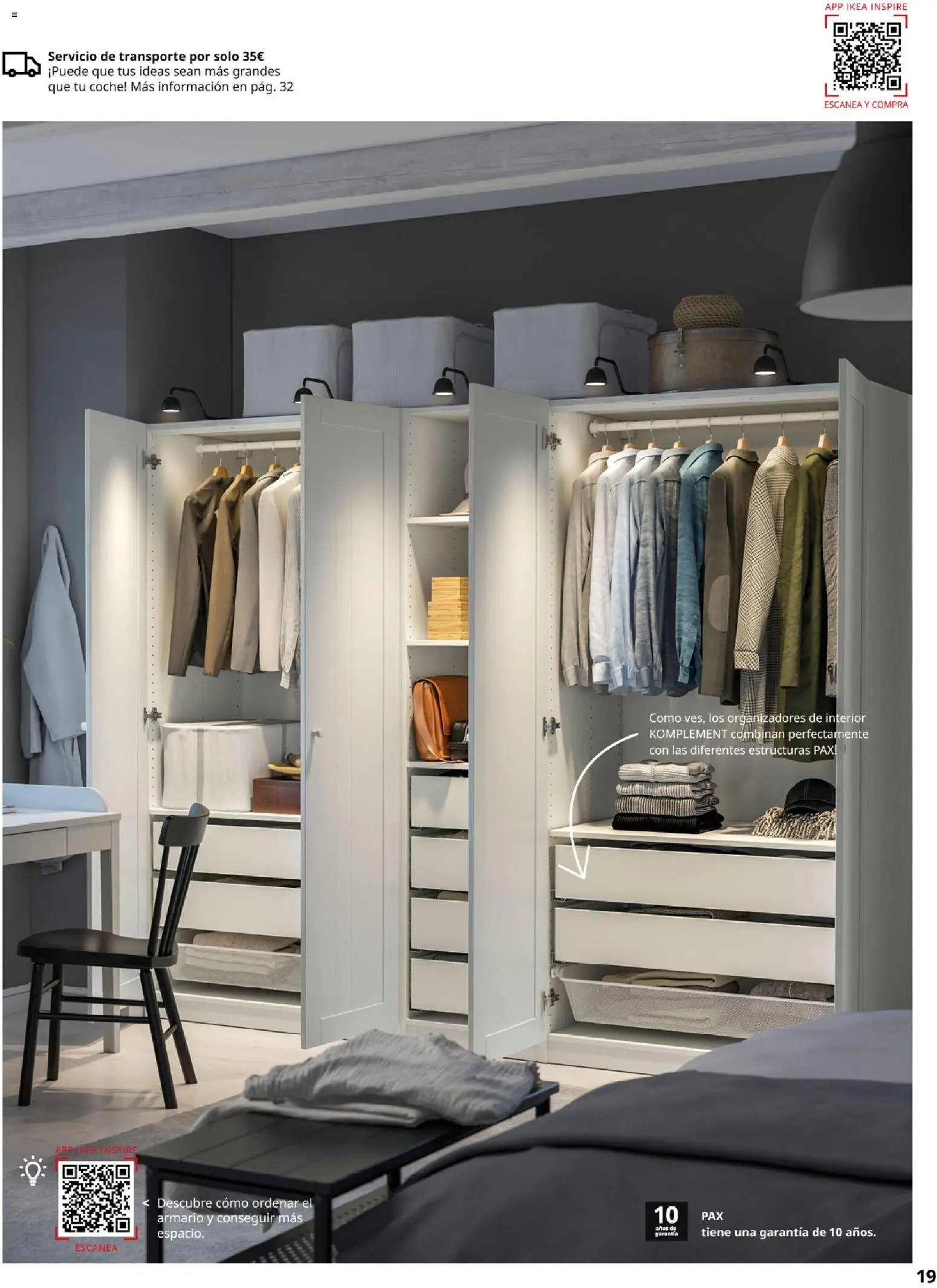 Catálogo IKEA Pax y Komplement