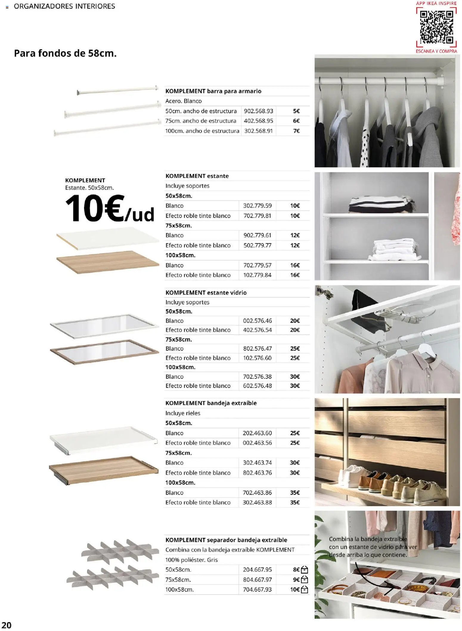 Catálogo IKEA Pax y Komplement