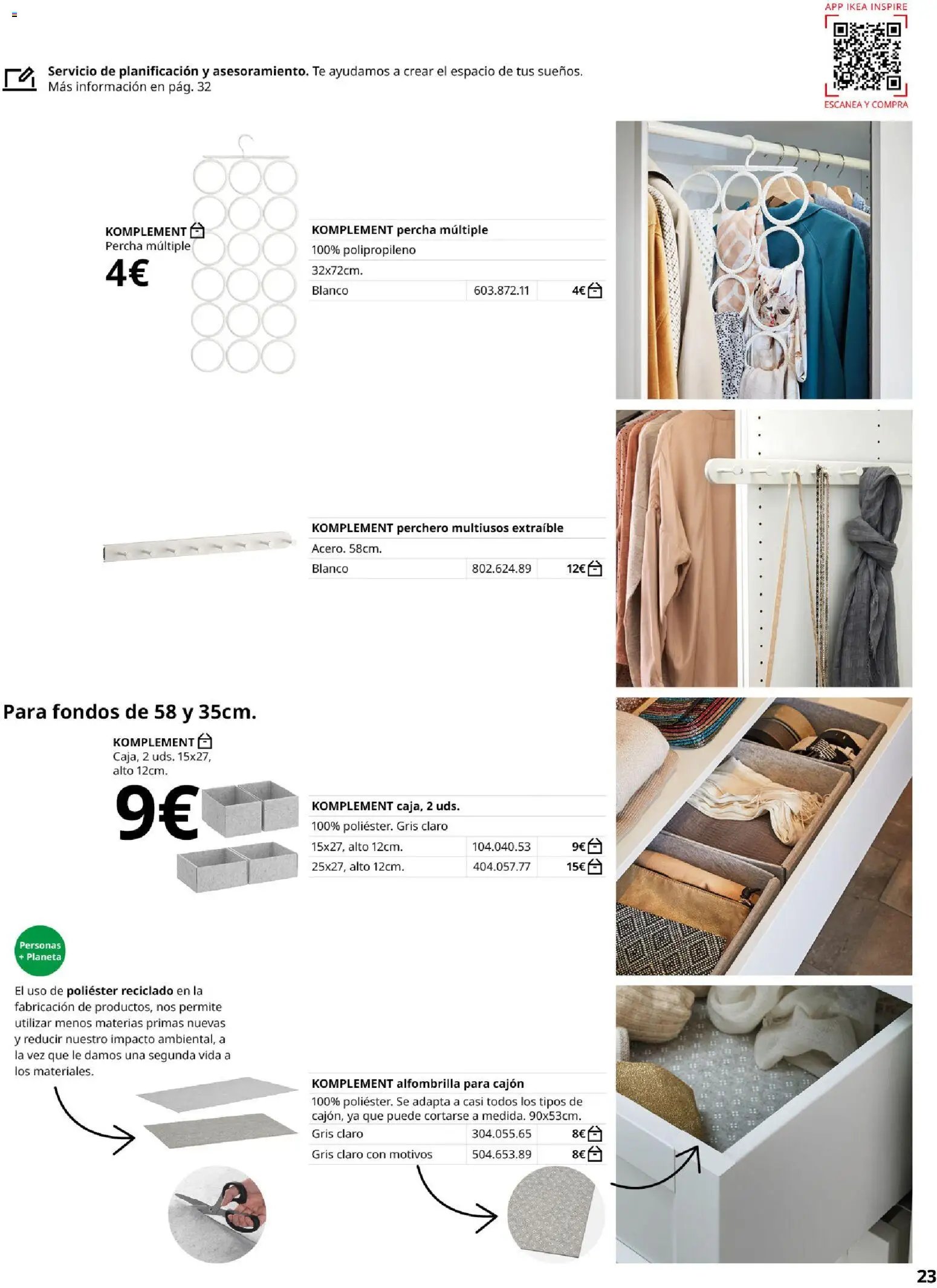 Catálogo IKEA Pax y Komplement
