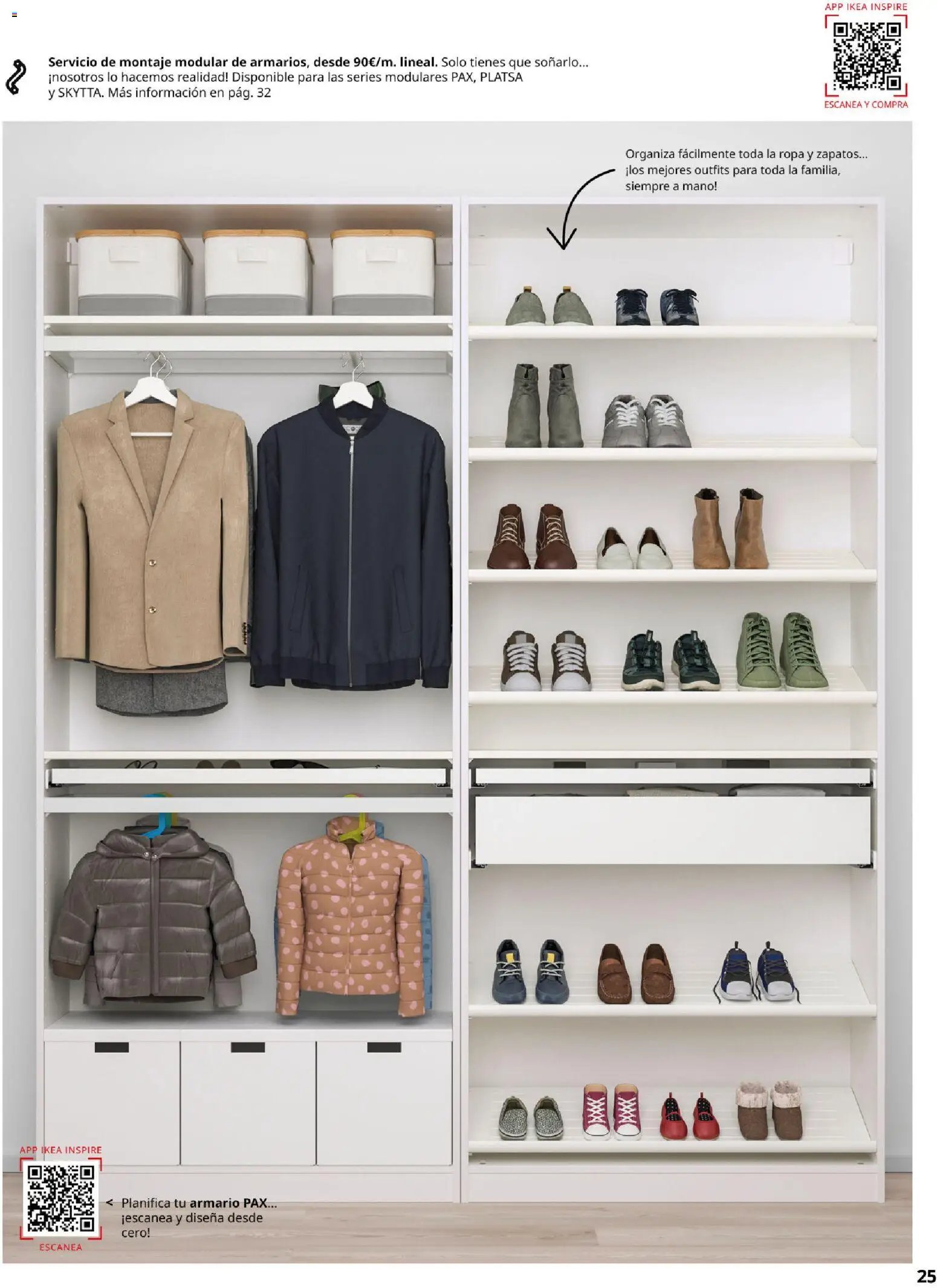 Catálogo IKEA Pax y Komplement