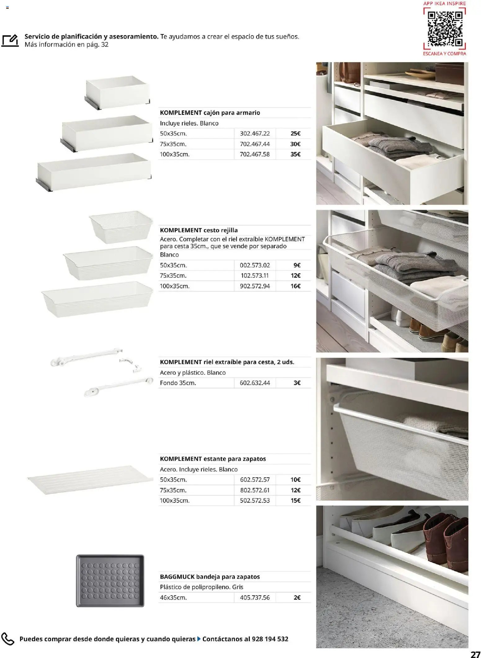 Catálogo IKEA Pax y Komplement