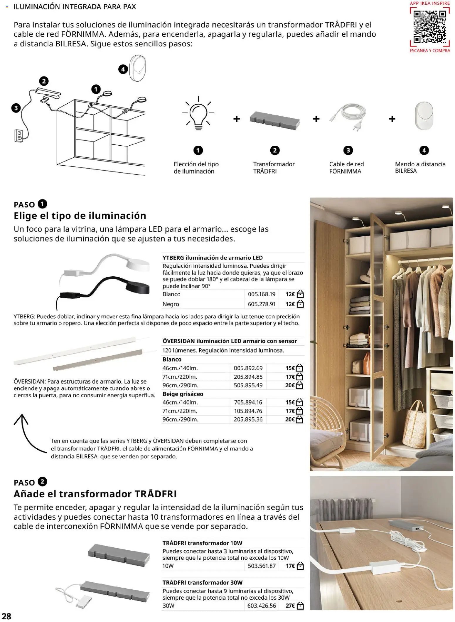 Catálogo IKEA Pax y Komplement