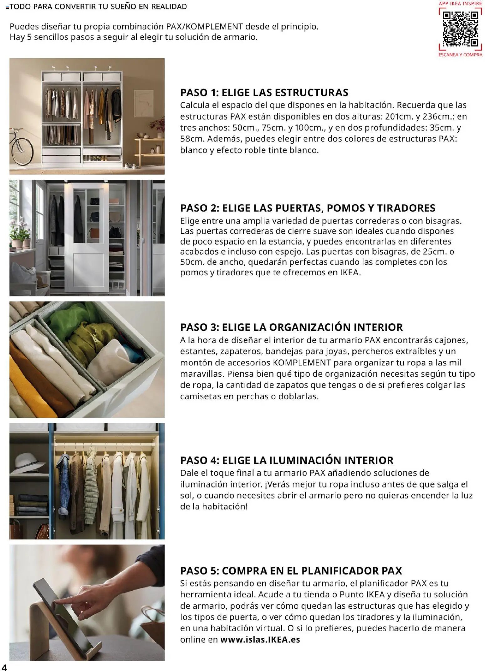 Catálogo IKEA Pax y Komplement