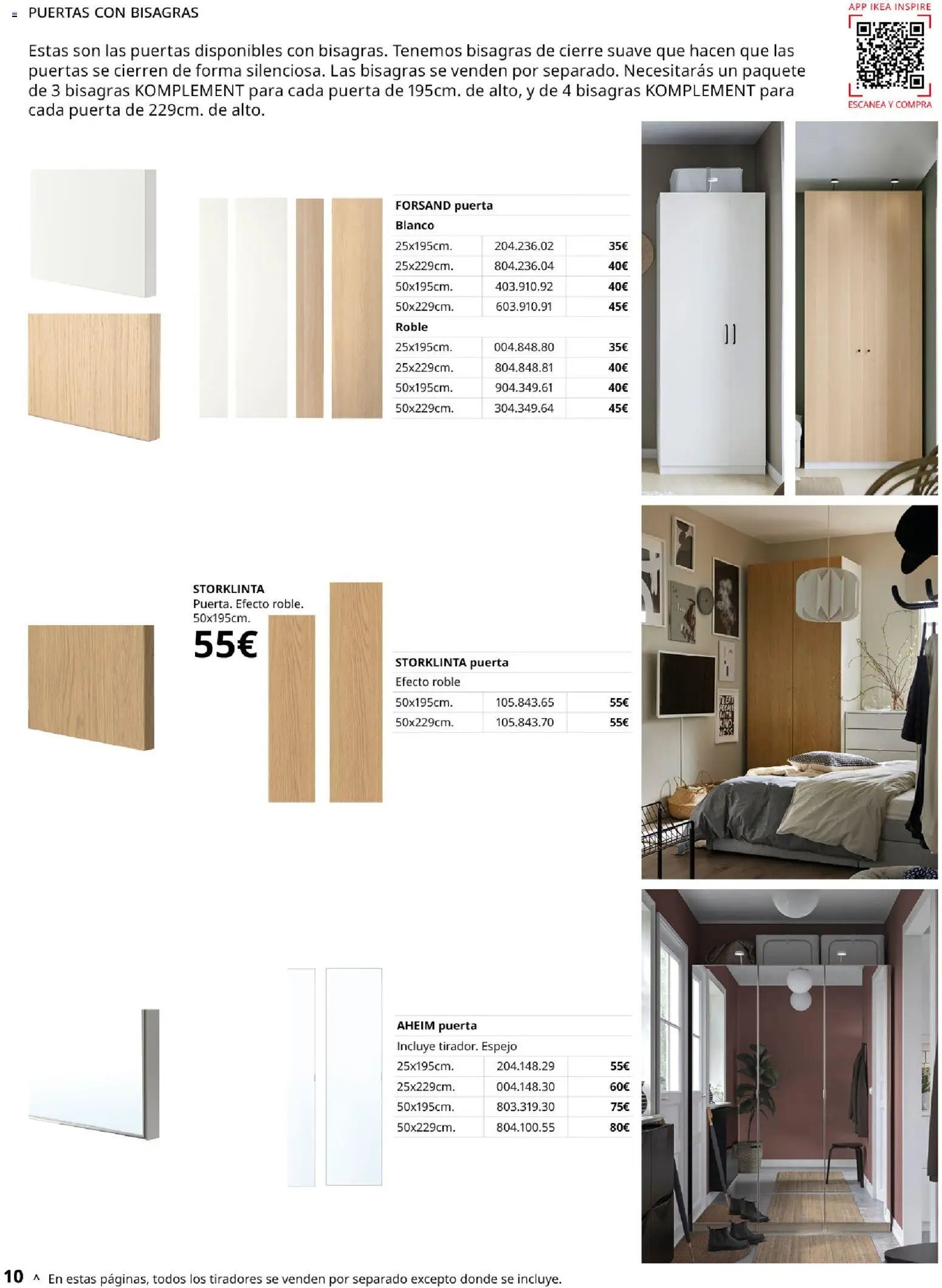 Catálogo IKEA Pax y Komplement