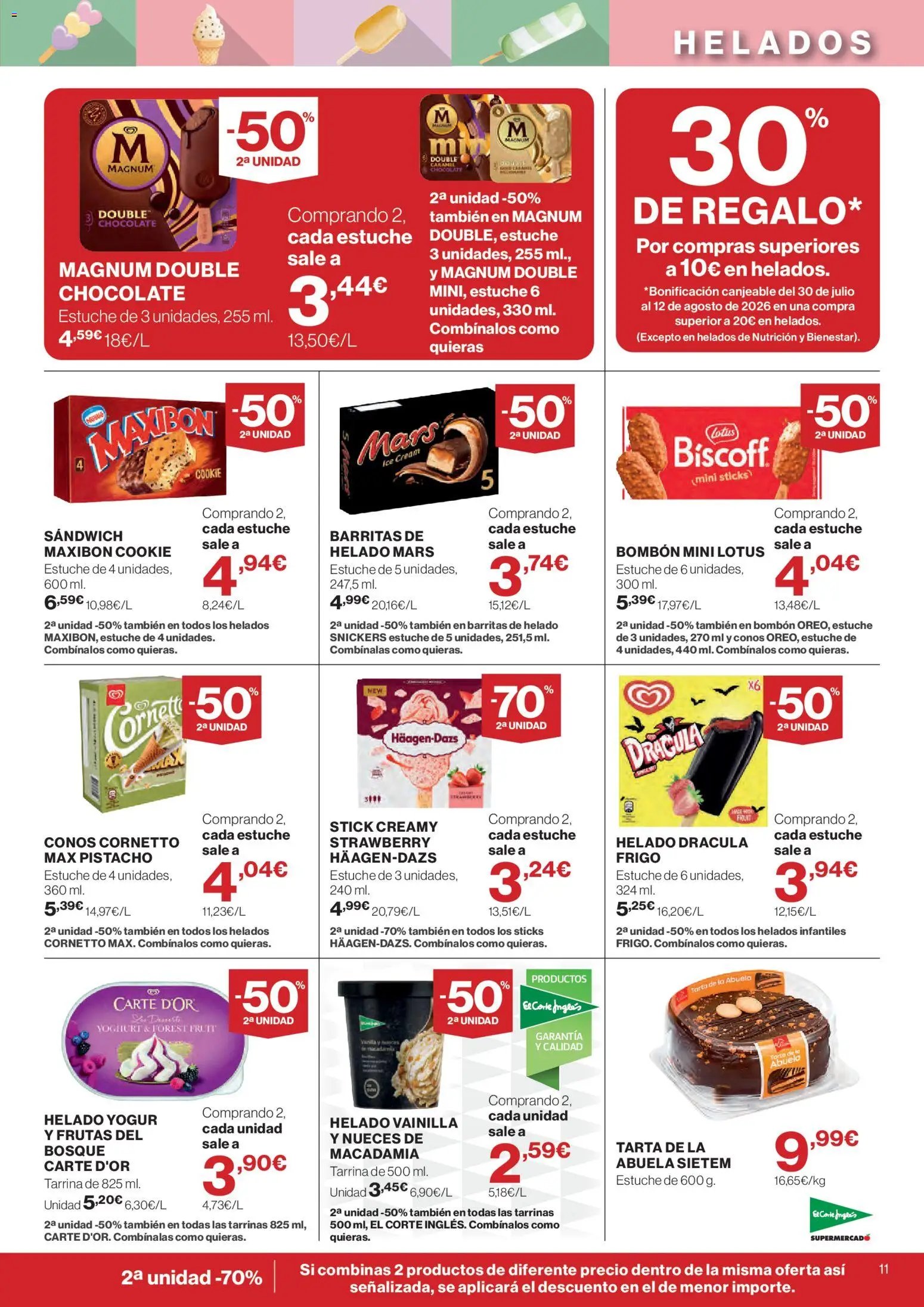 El Corte Inglés solo 3 días