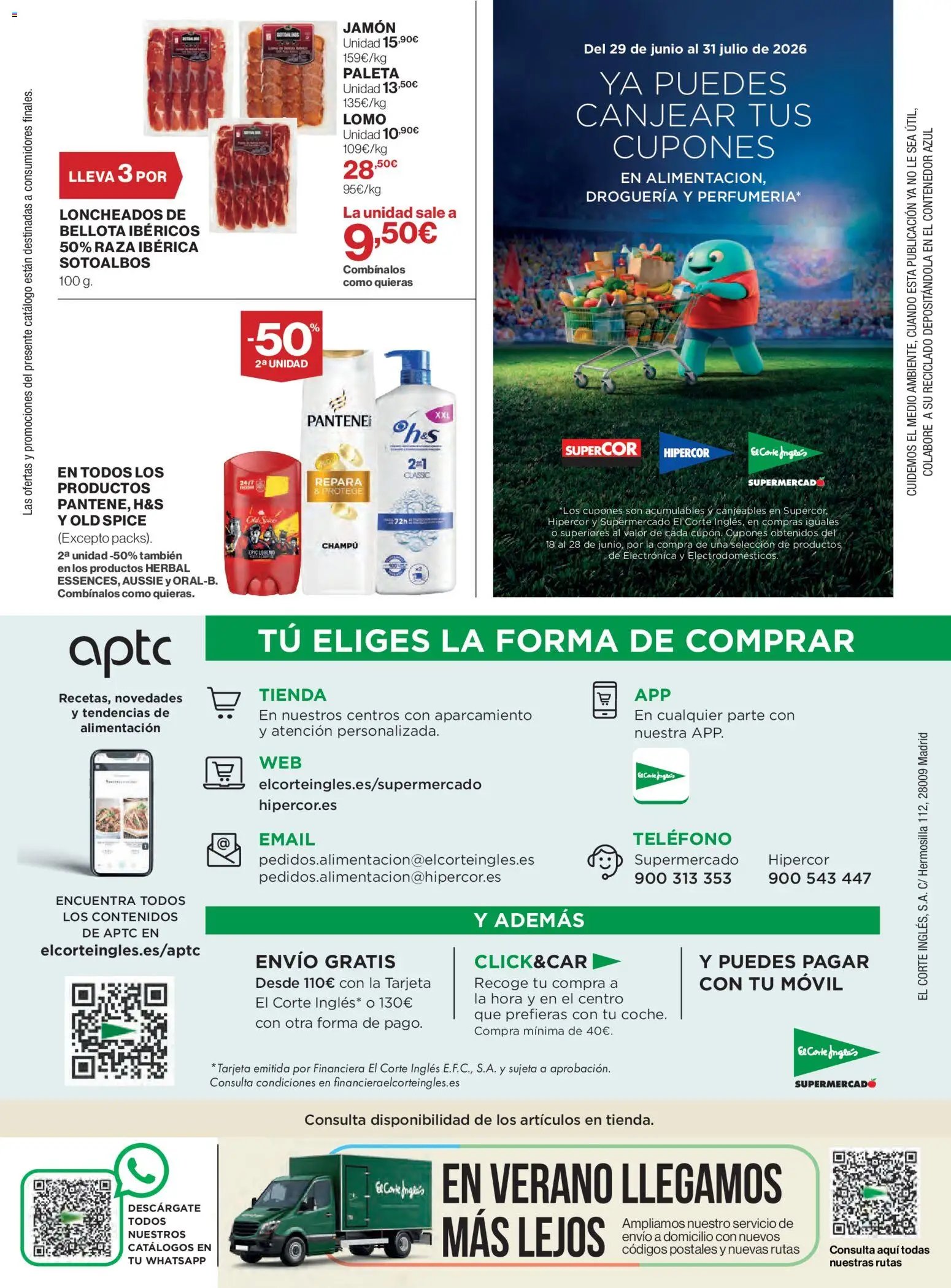 El Corte Inglés solo 3 días