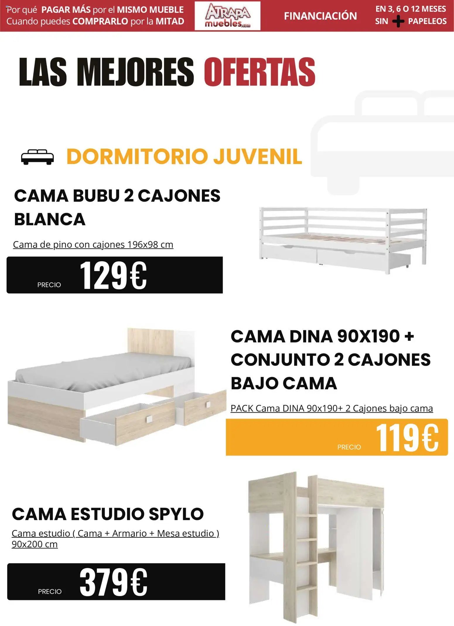Atrapa Muebles folleto