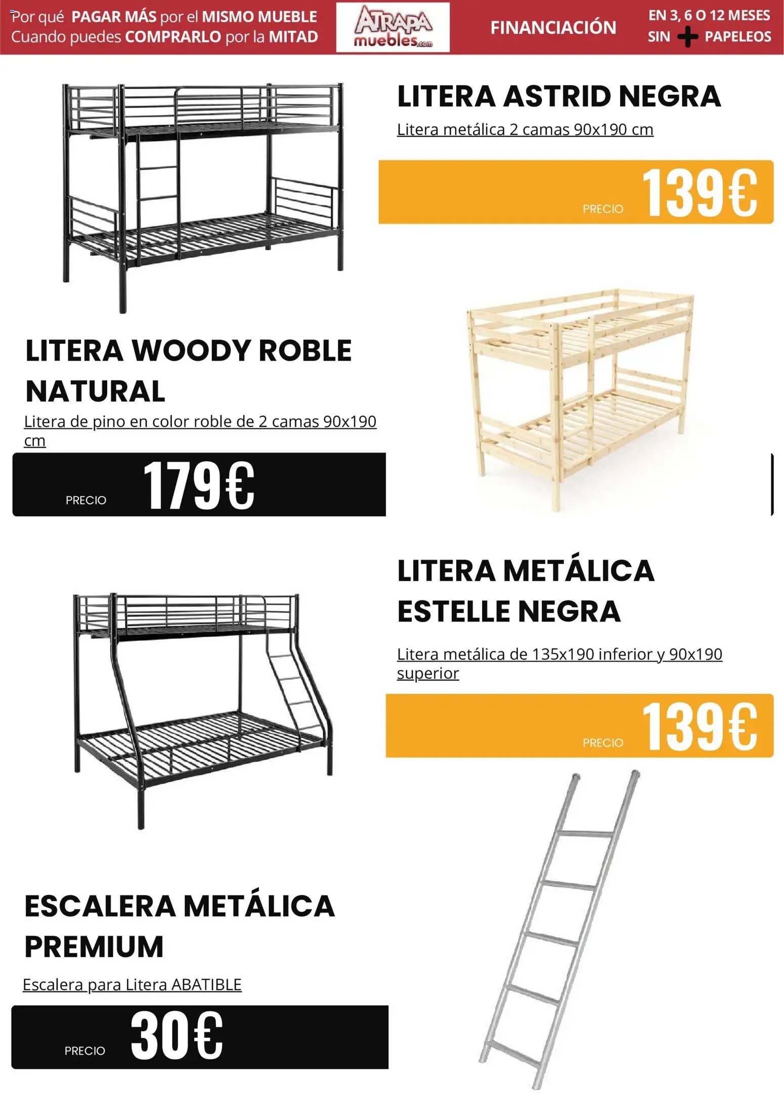 Atrapa Muebles folleto
