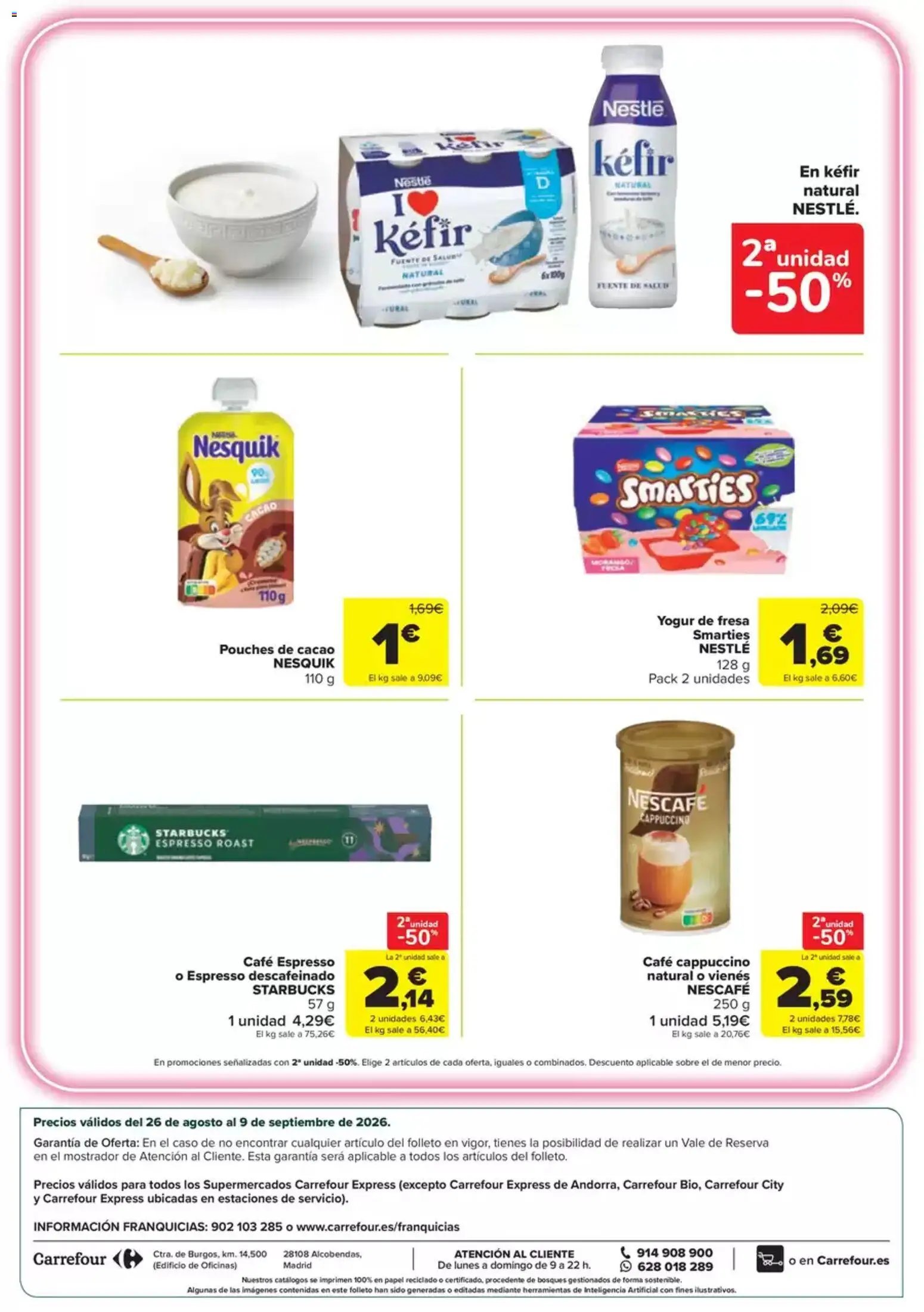 Carrefour Express folleto
