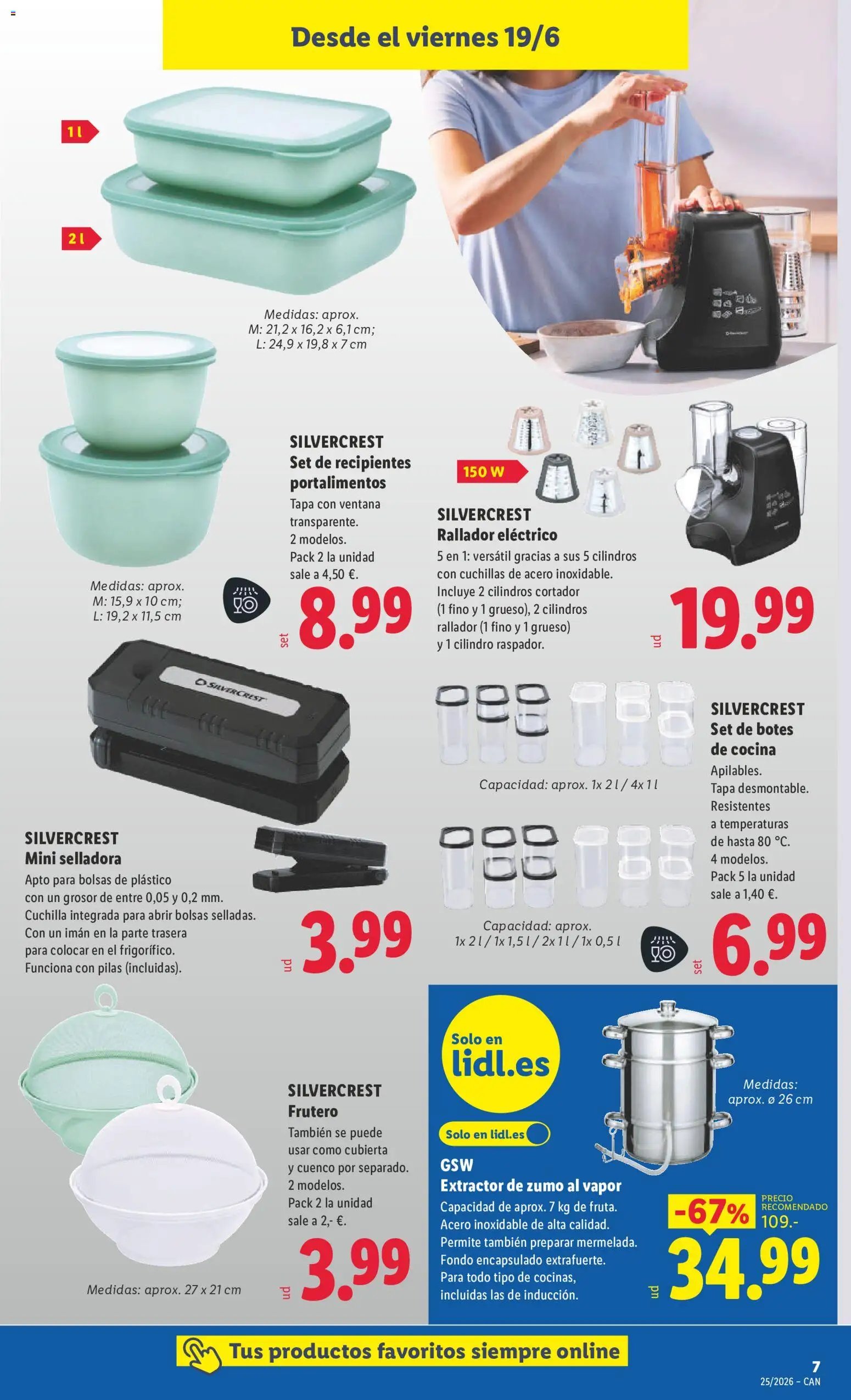 Lidl folleto de bazar Canarias