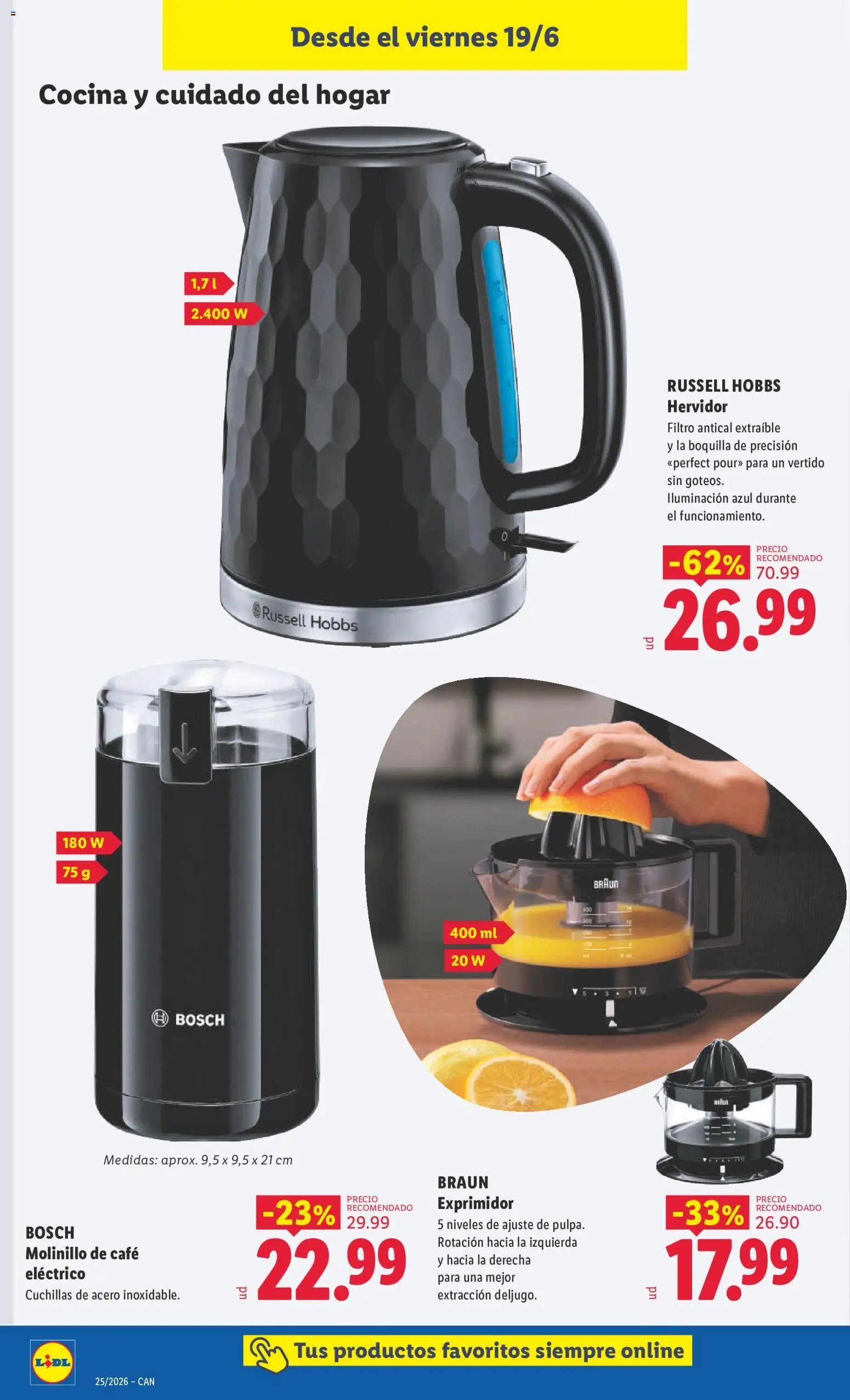 Lidl folleto de bazar Canarias