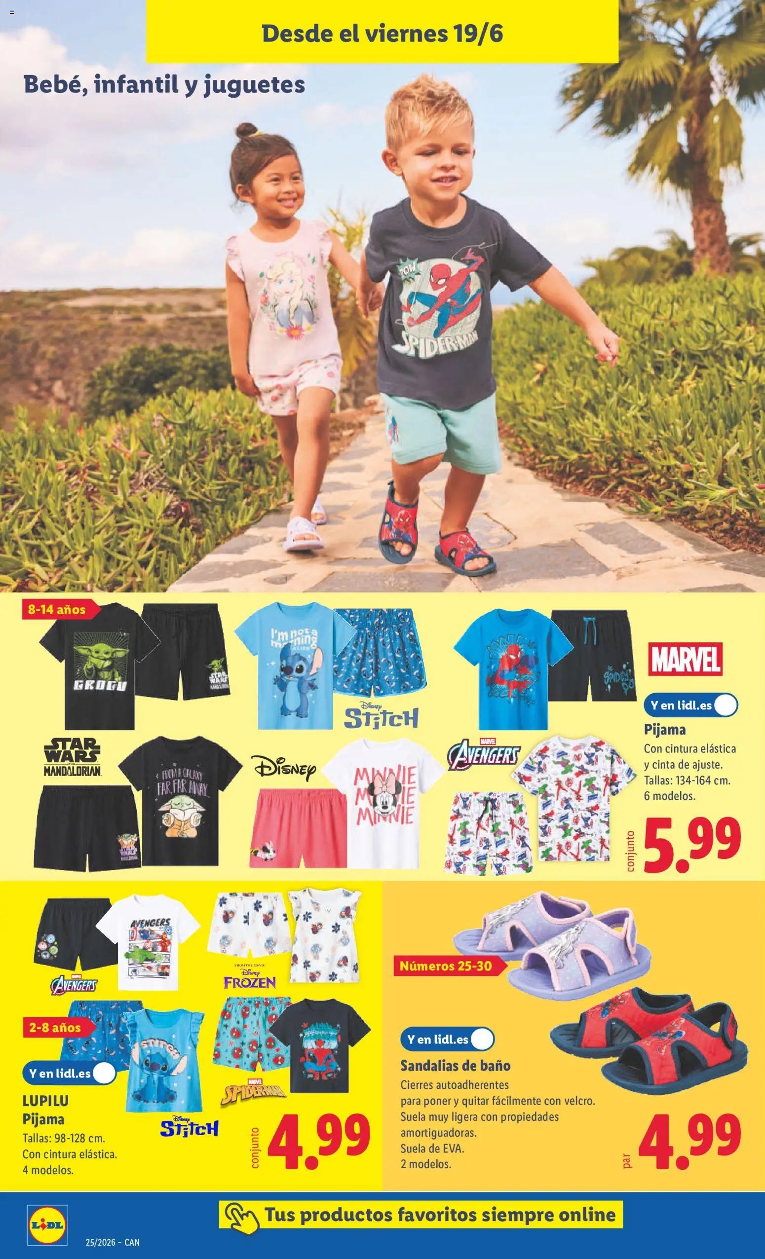 Lidl folleto de bazar Canarias