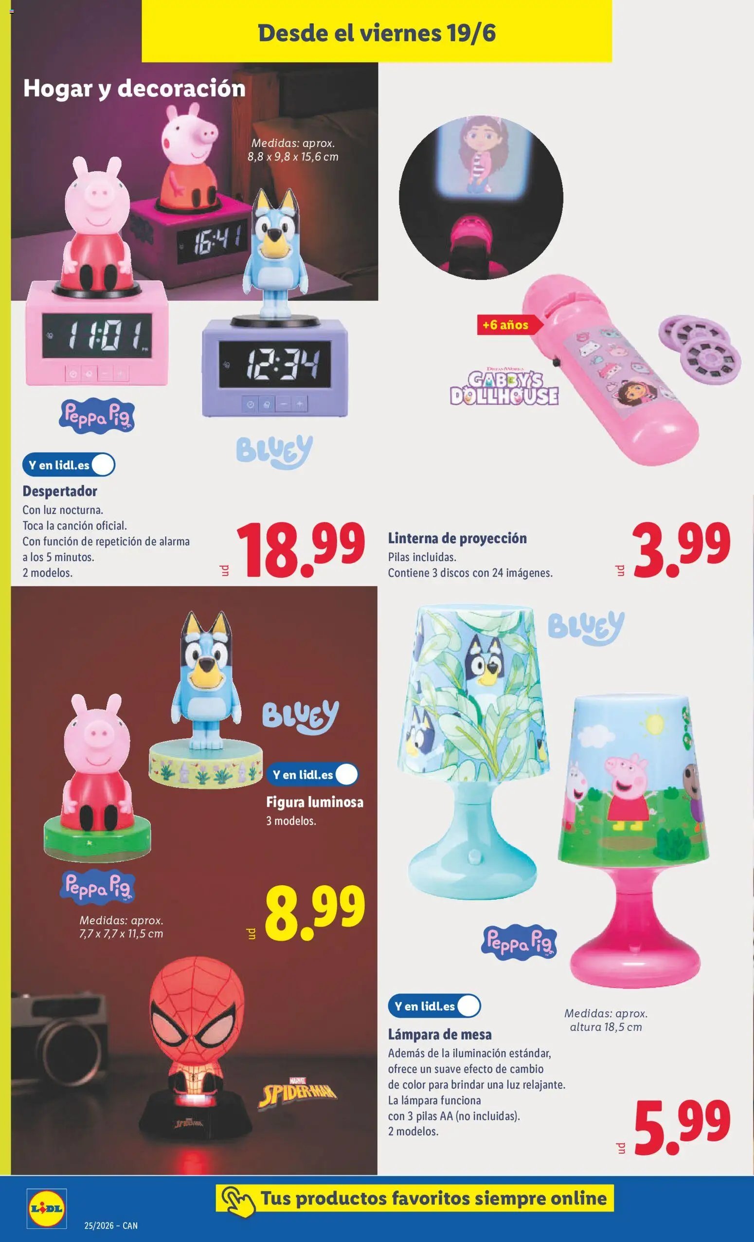 Lidl folleto de bazar Canarias