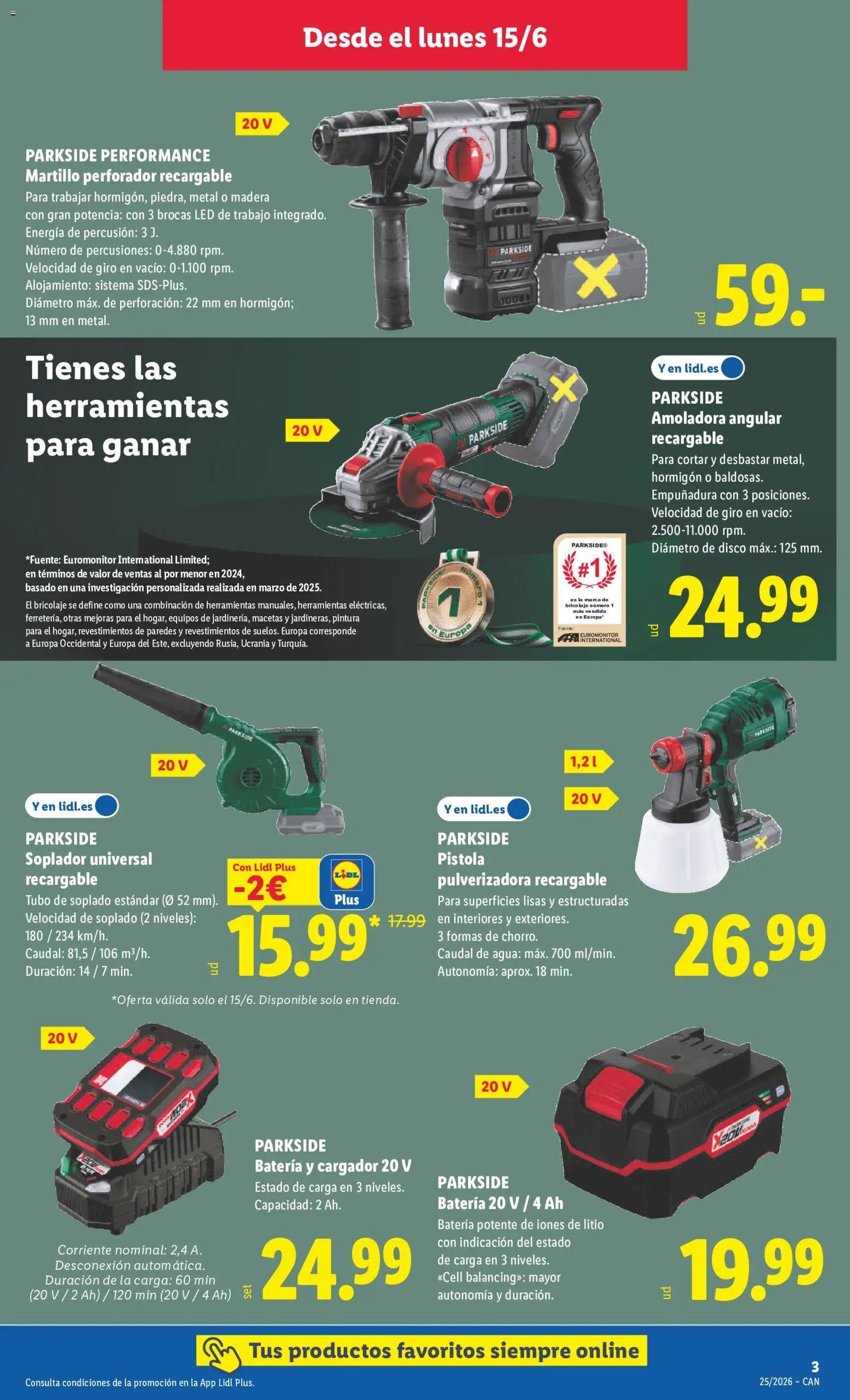 Lidl folleto de bazar Canarias