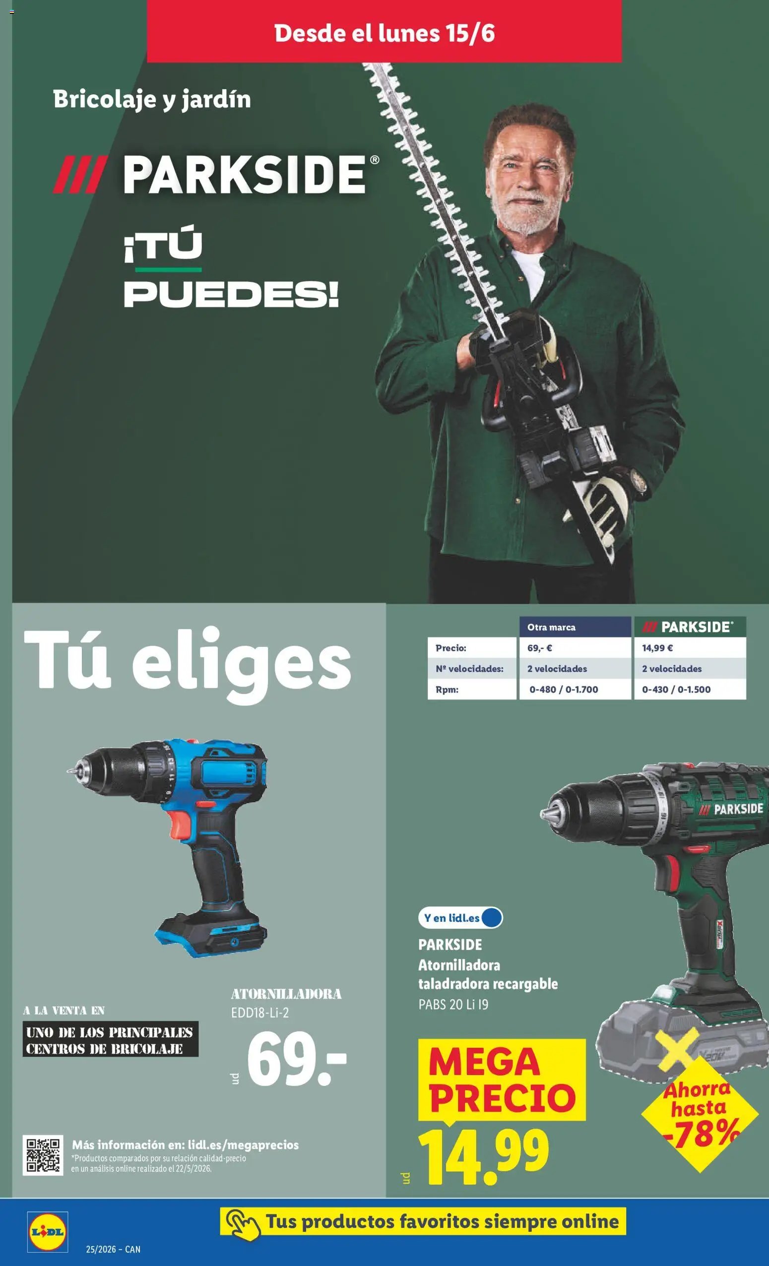Lidl folleto de bazar Canarias