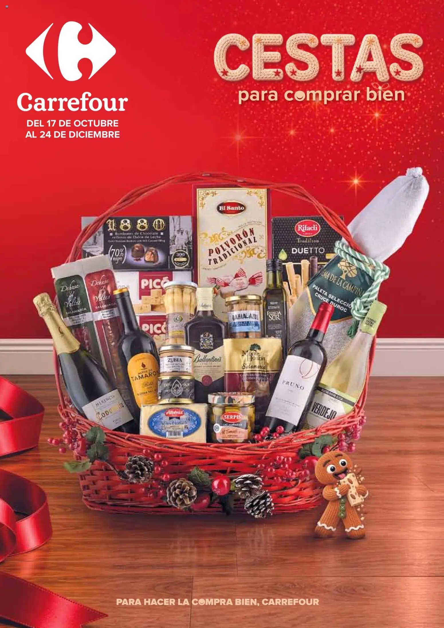 Carrefour Cestas de Navidad