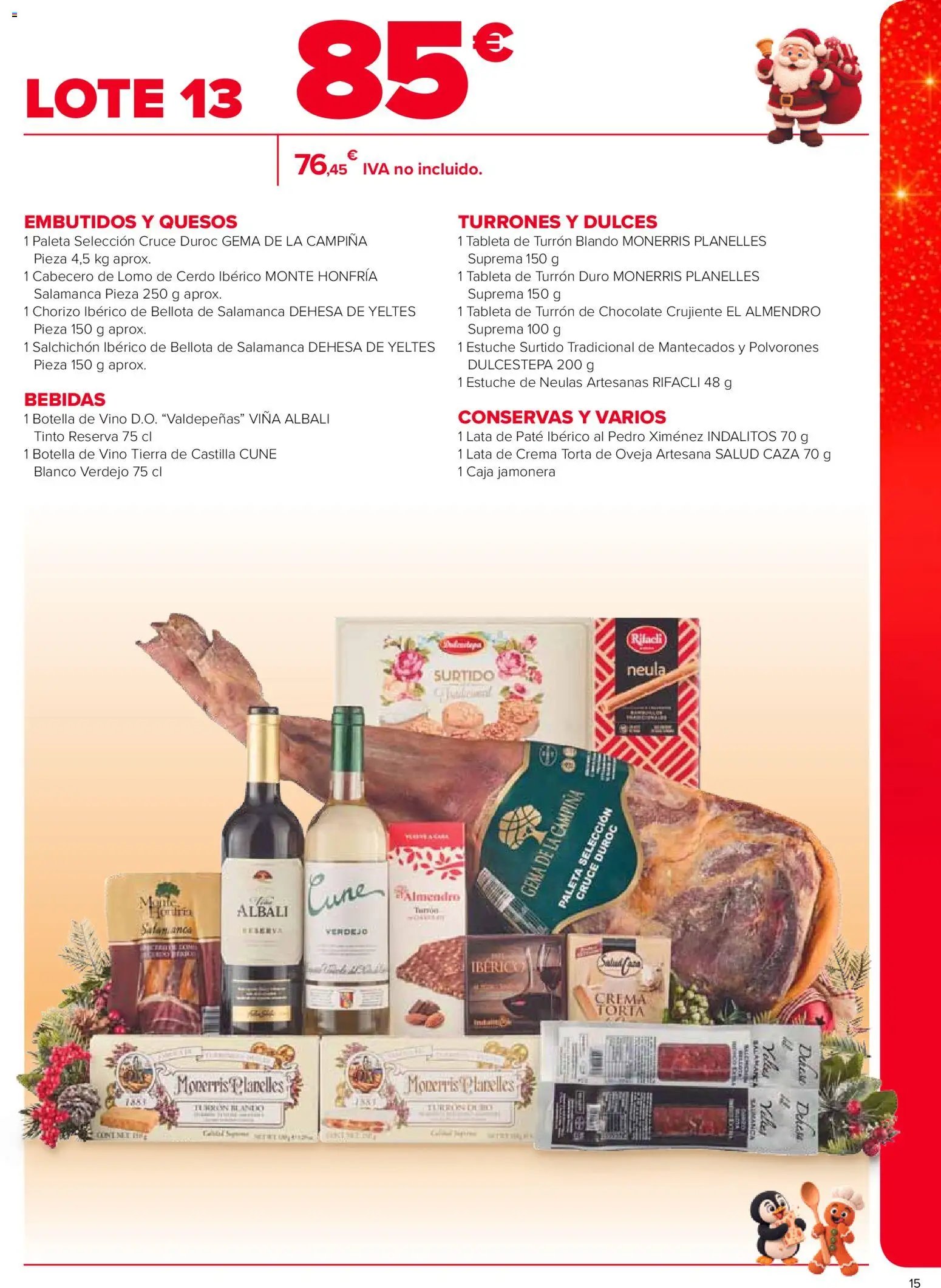 Carrefour Cestas de Navidad