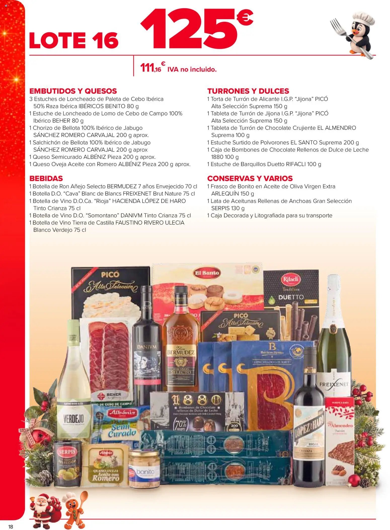 Carrefour Cestas de Navidad