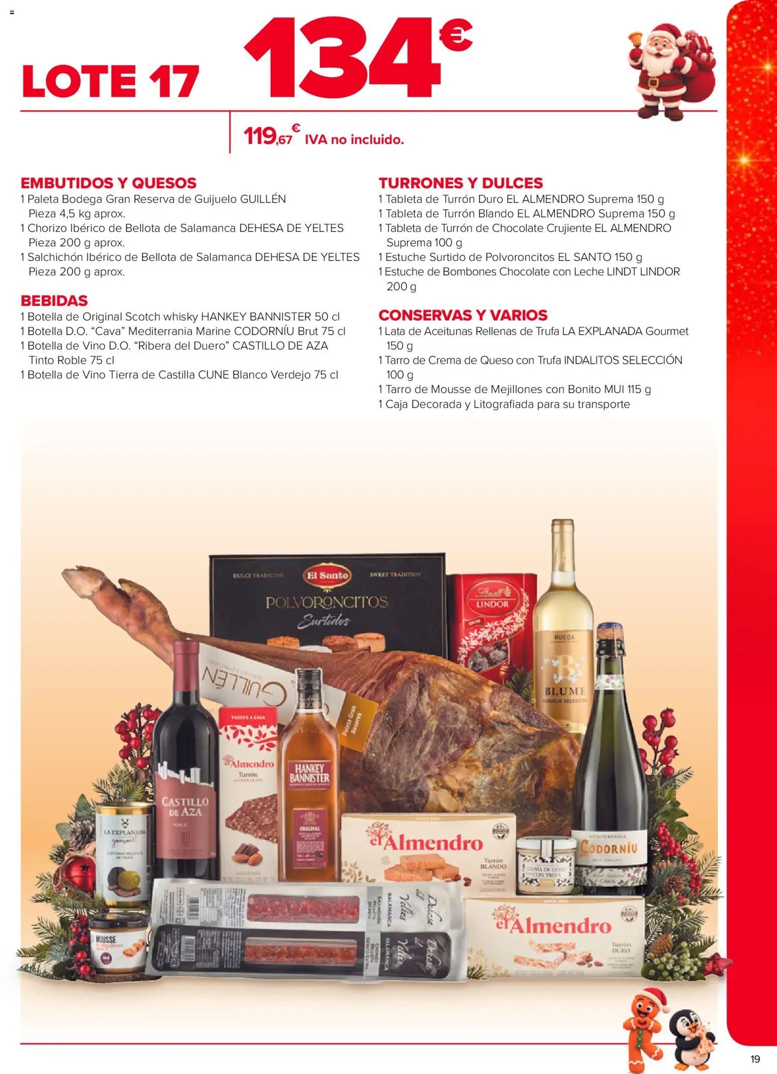 Carrefour Cestas de Navidad