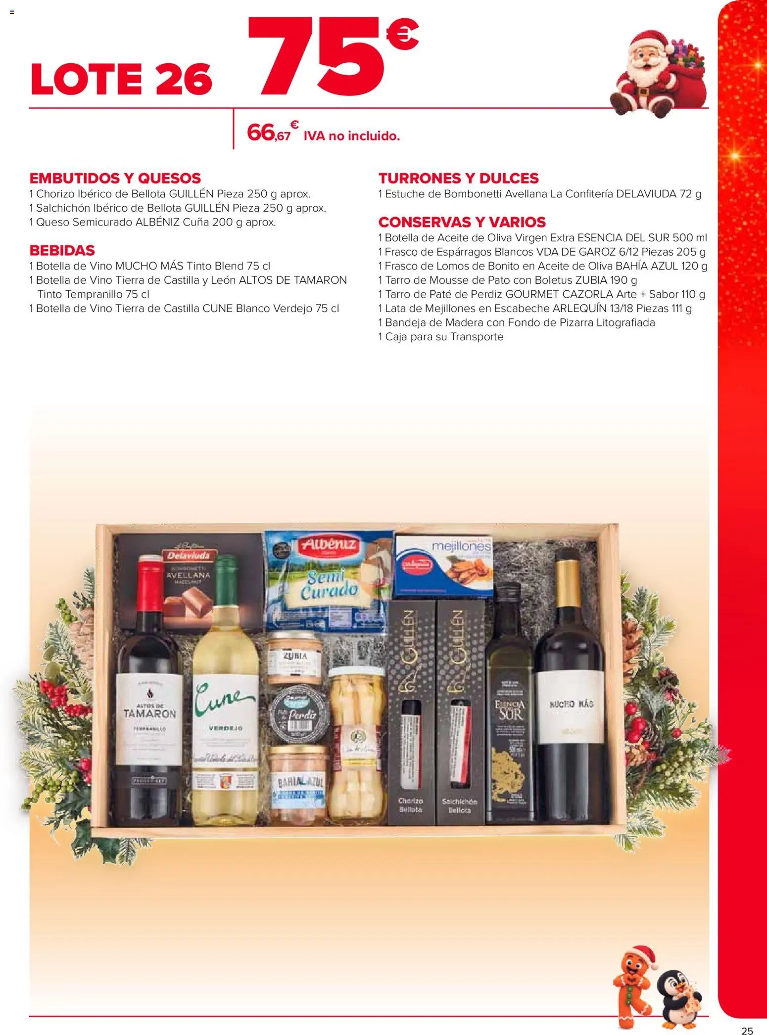 Carrefour Cestas de Navidad