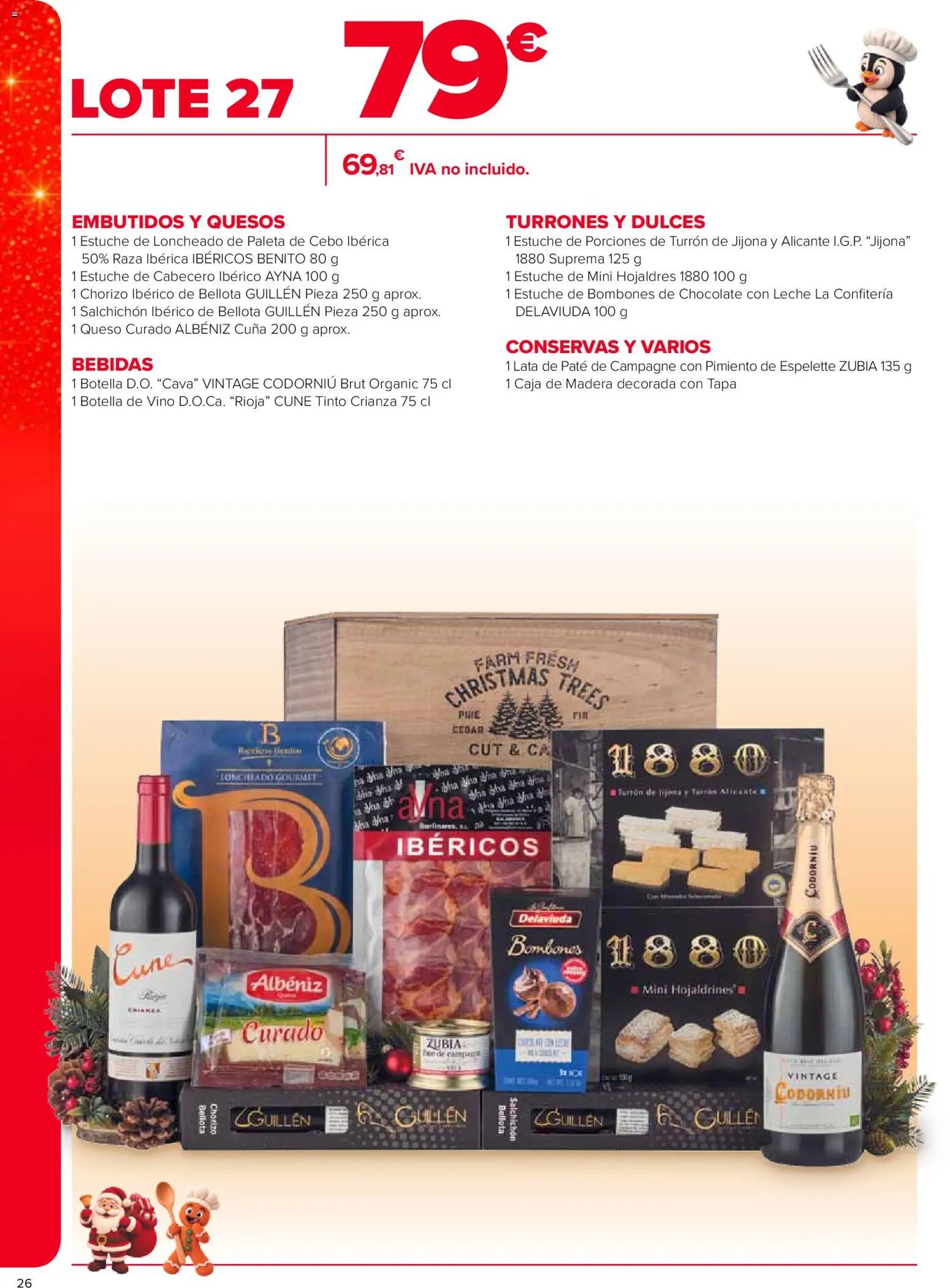 Carrefour Cestas de Navidad