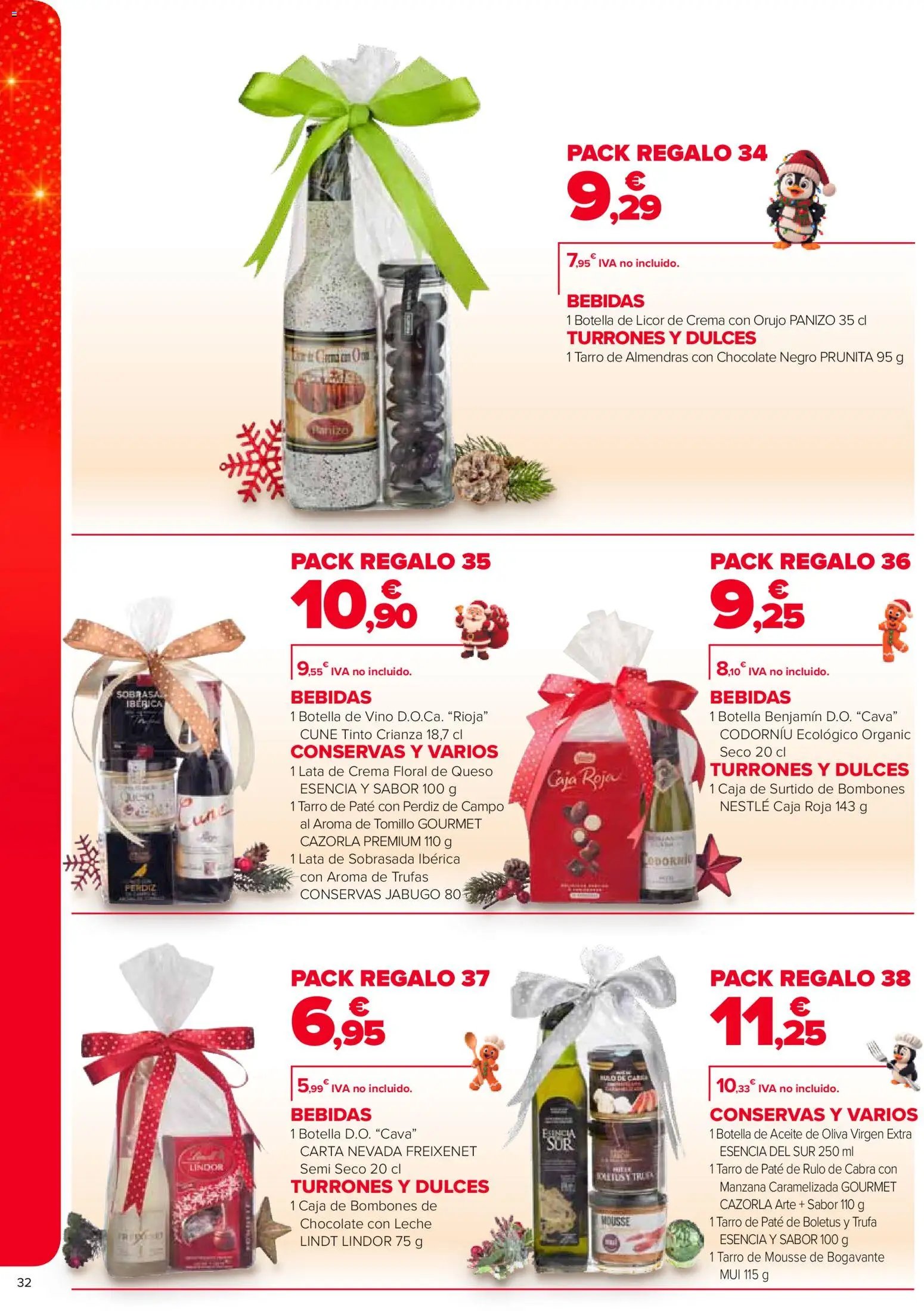 Carrefour Cestas de Navidad
