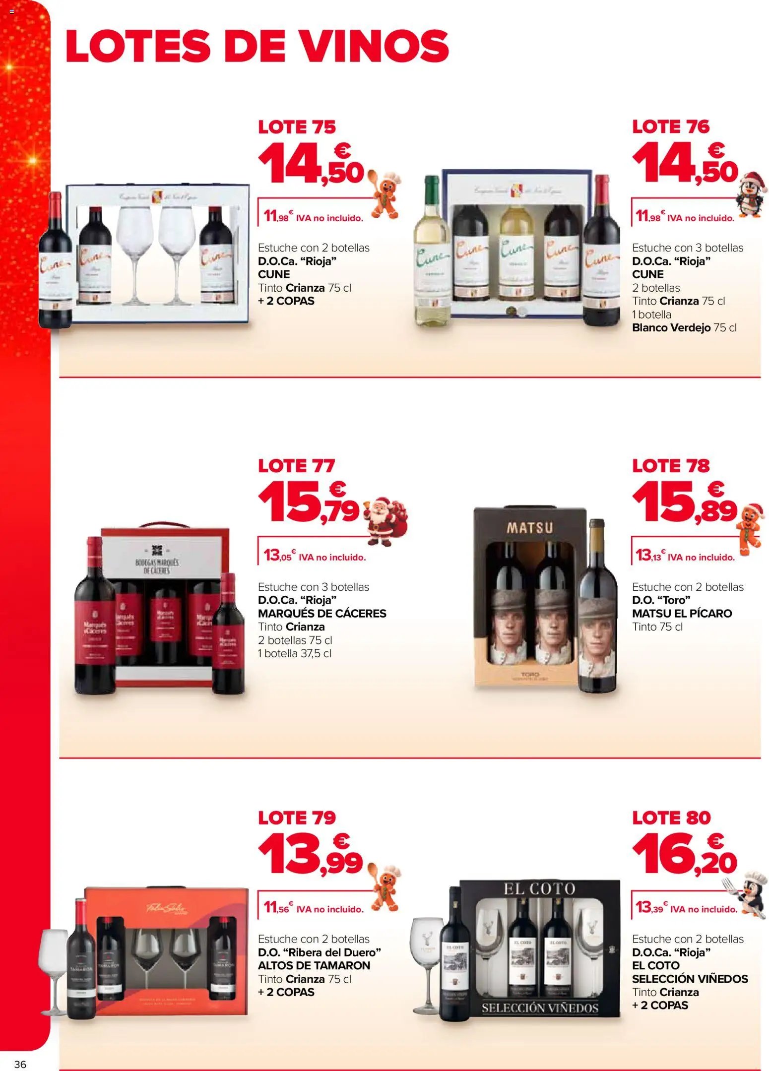Carrefour Cestas de Navidad