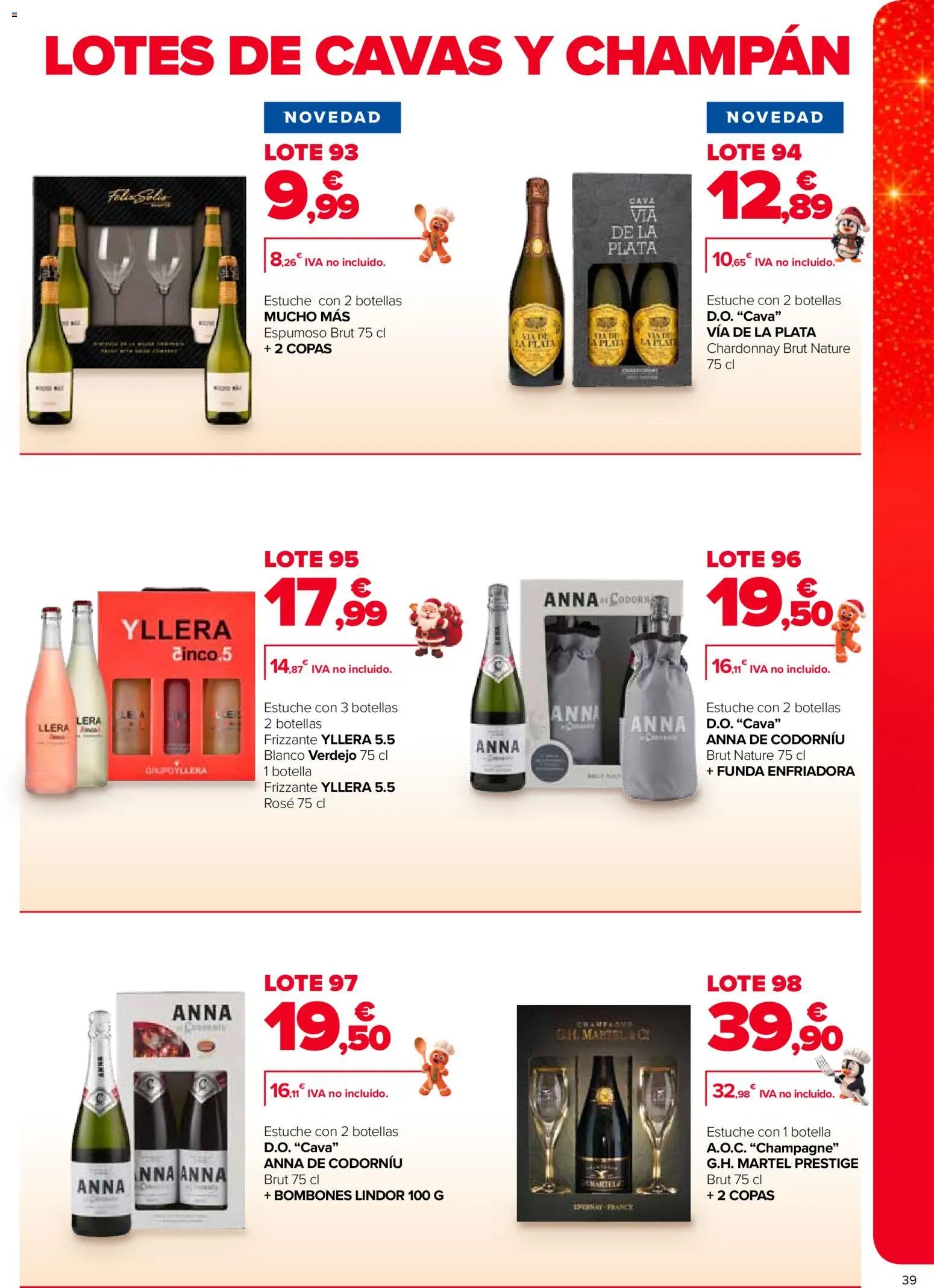 Carrefour Cestas de Navidad