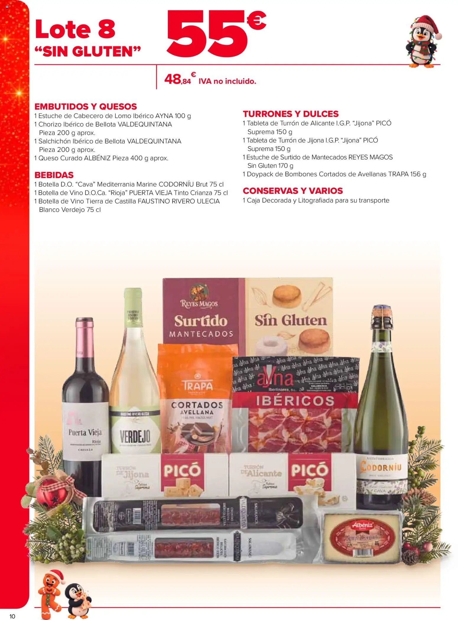 Carrefour Cestas de Navidad