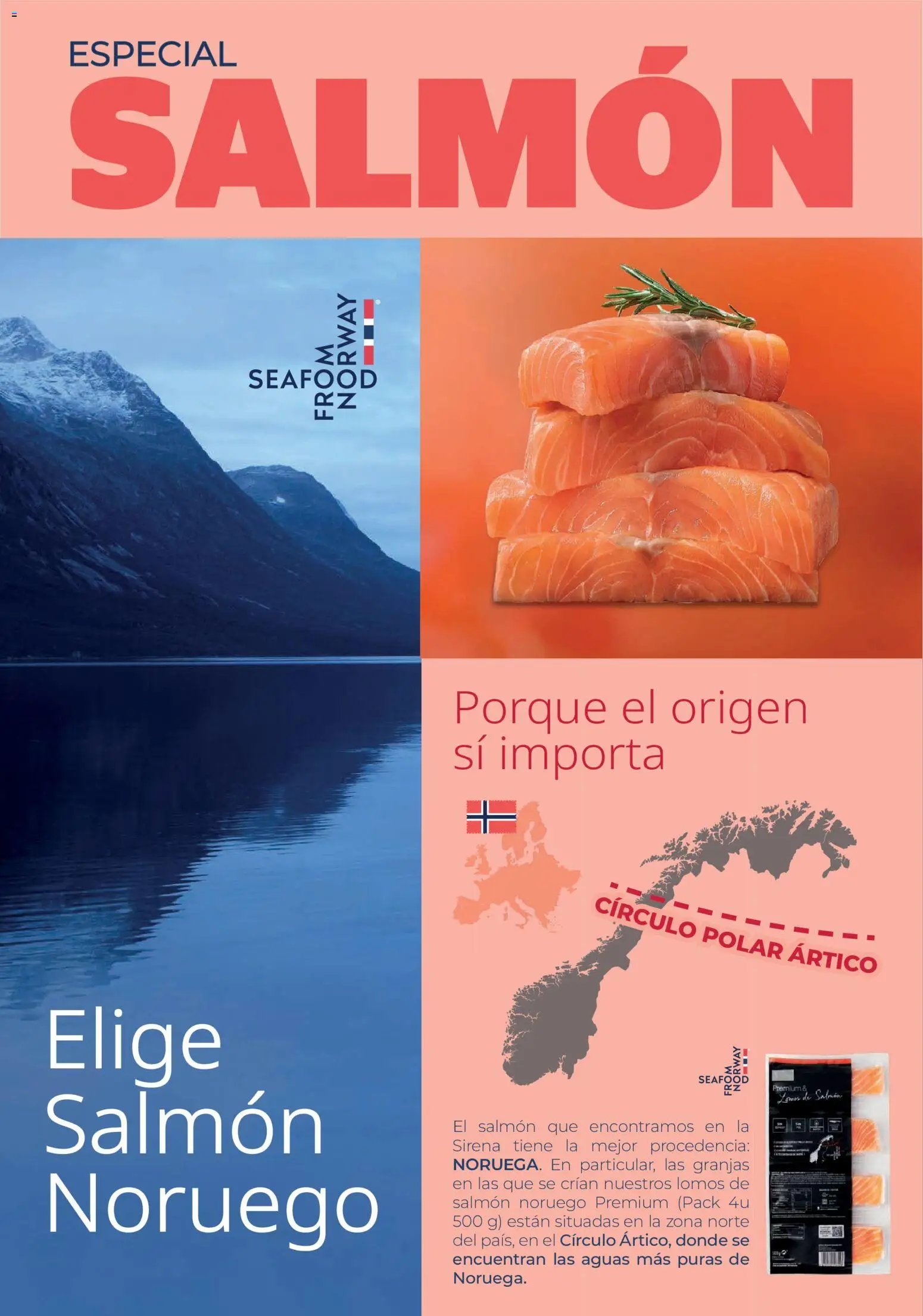 La Sirena folleto