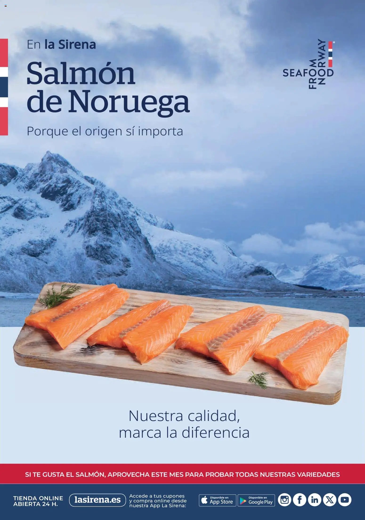 La Sirena folleto
