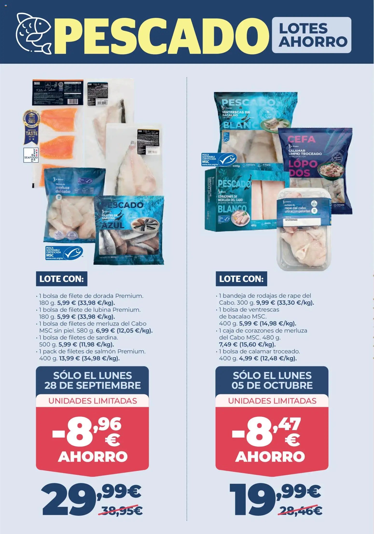 La Sirena folleto